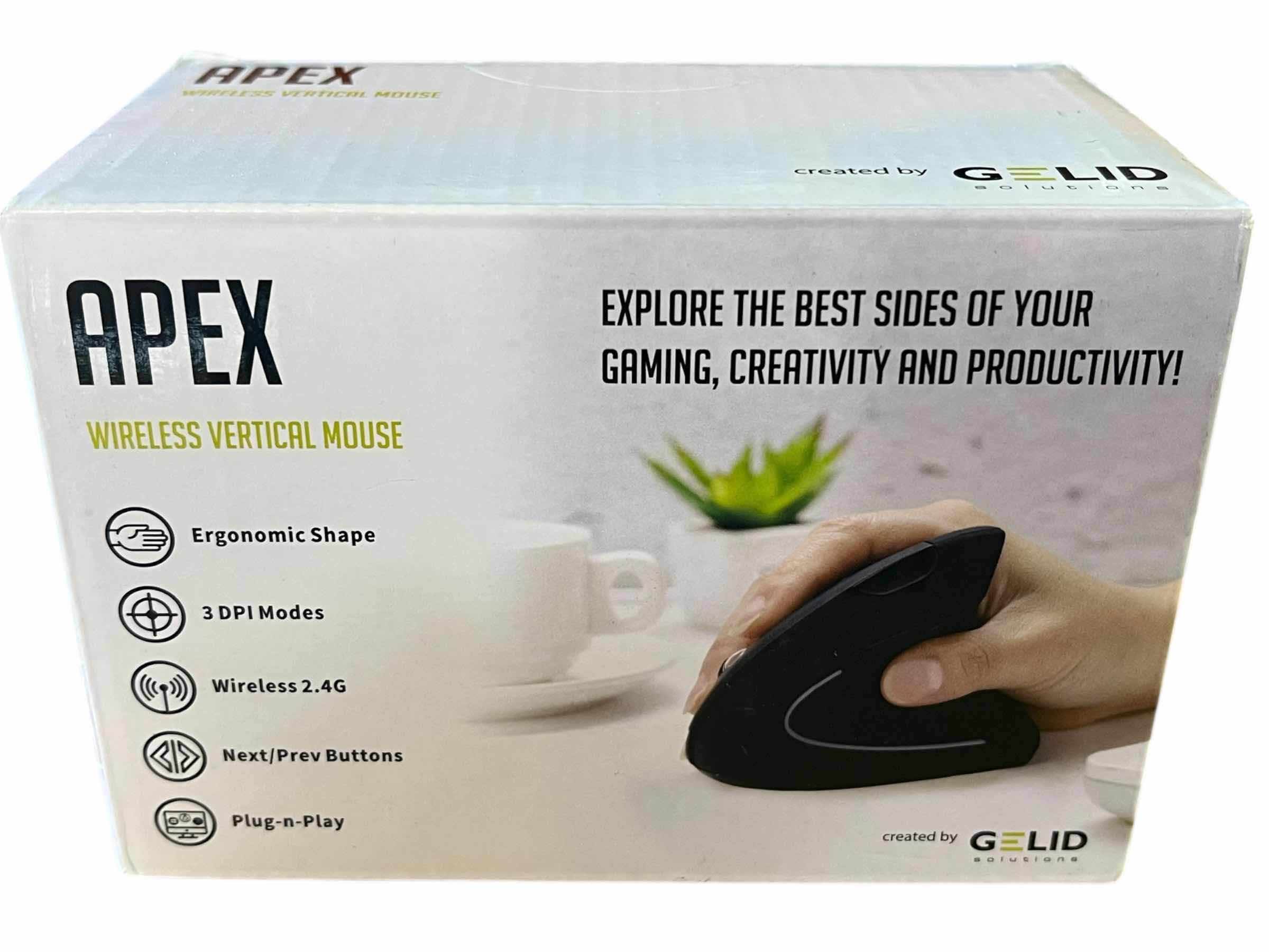 Photo 1 of GELID APEX WIRELESS VERTICAL MOUSE