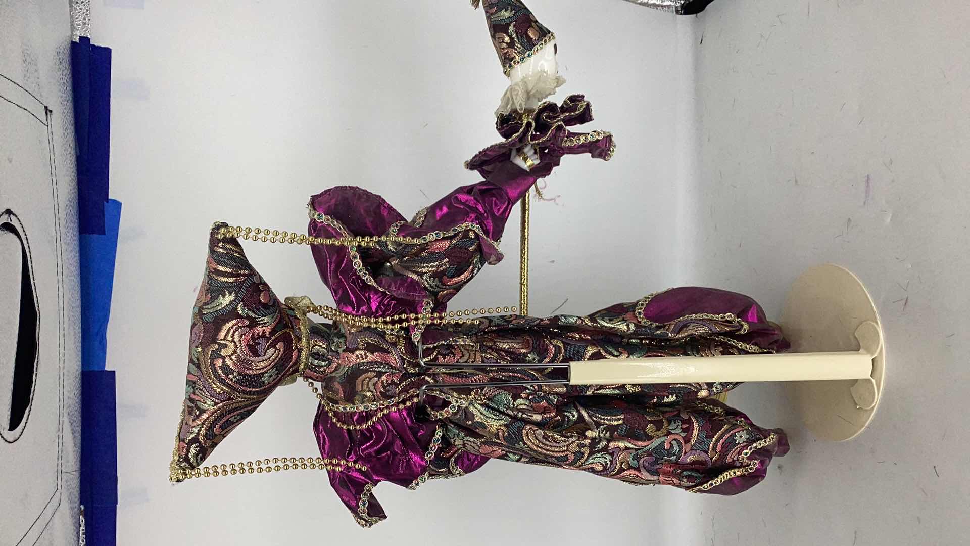 Photo 7 of KINGSTATE NY DANCING MASTER HAND PAINTER BISQUE PORCELAIN DOLL H19”