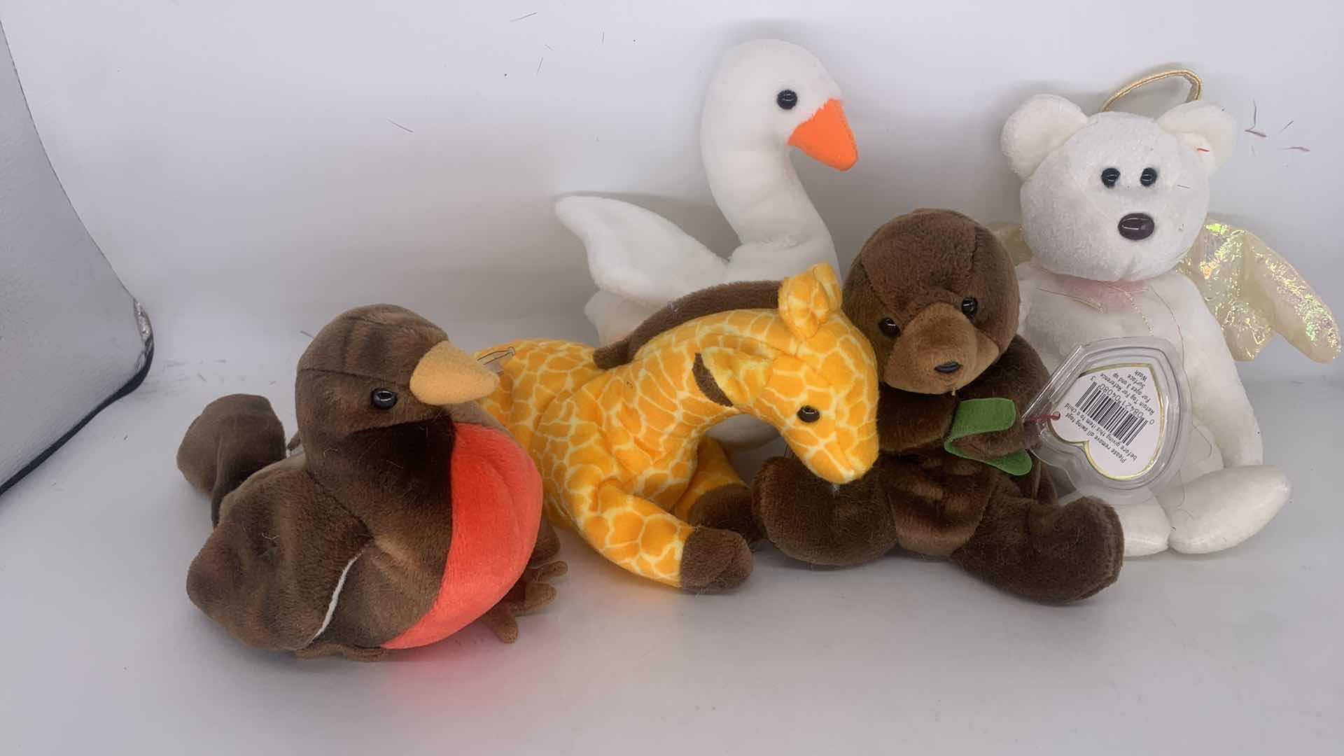 Photo 1 of FIVE NWT COLLECTIBLE TY BEANIES.