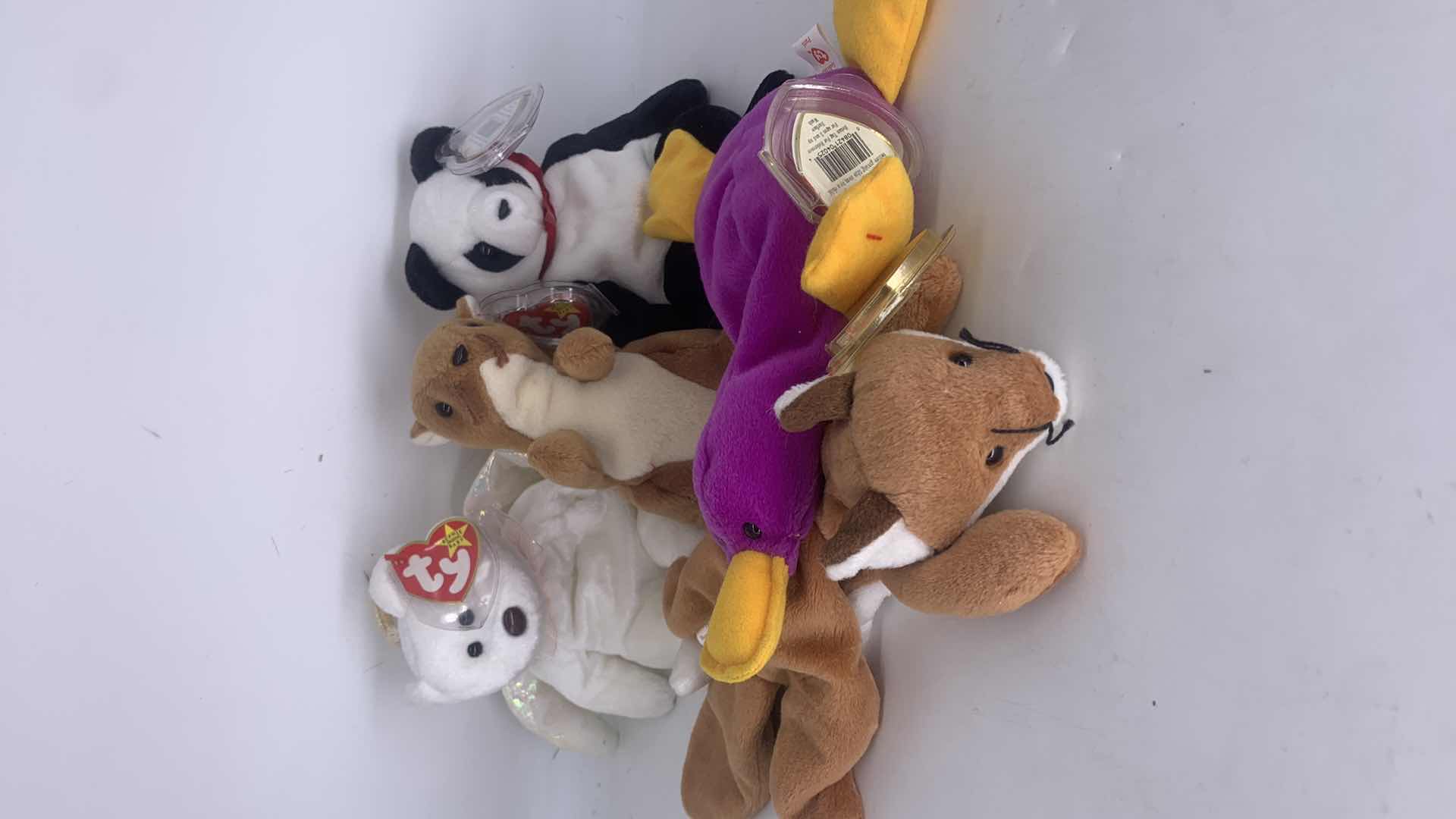 Photo 1 of FIVE NWT COLLECTIBLE TY BEANIES.