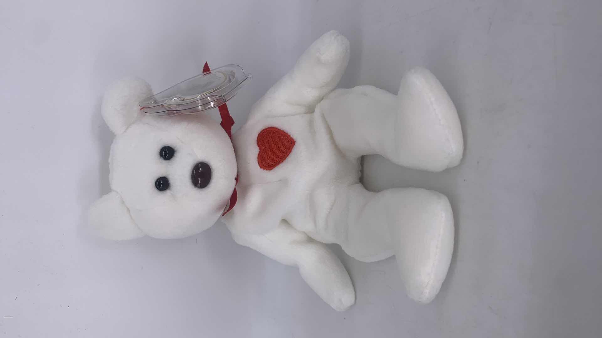 Photo 1 of NEW W TAGS RARE VALENTINO THE BEAR 1994 TY BEANIE