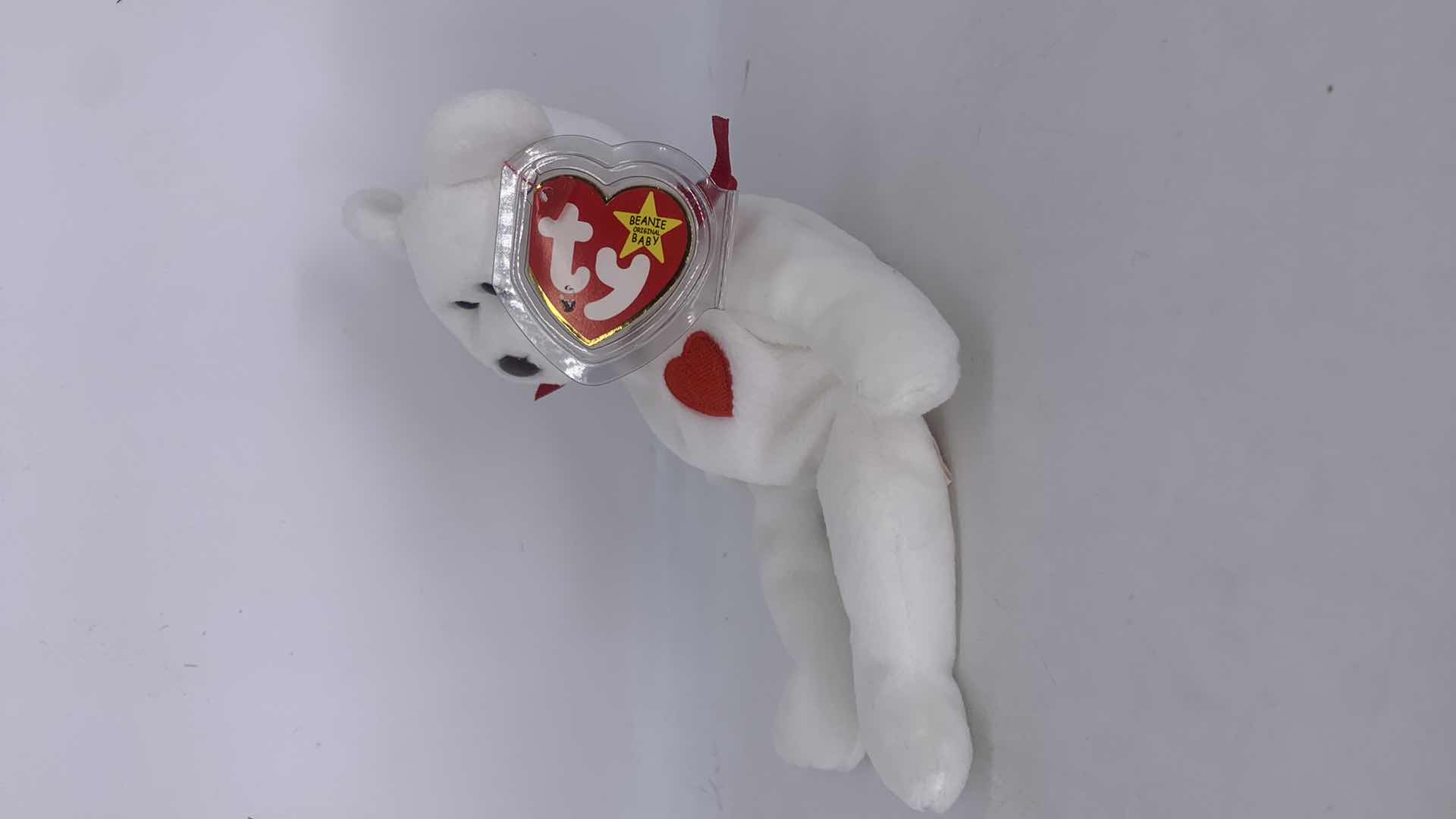Photo 1 of NEW W TAGS RARE VALENTINO THE BEAR 1994 TY BEANIE