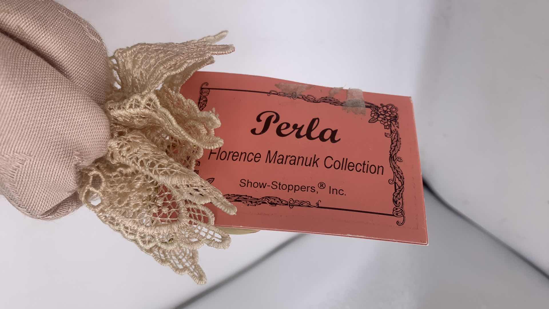 Photo 1 of PORCELAIN HAND PAINTED COLLECTOR DOLL H19”