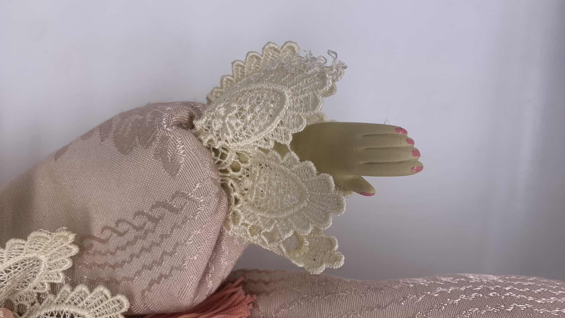 Photo 1 of PORCELAIN HAND PAINTED COLLECTOR DOLL H19”