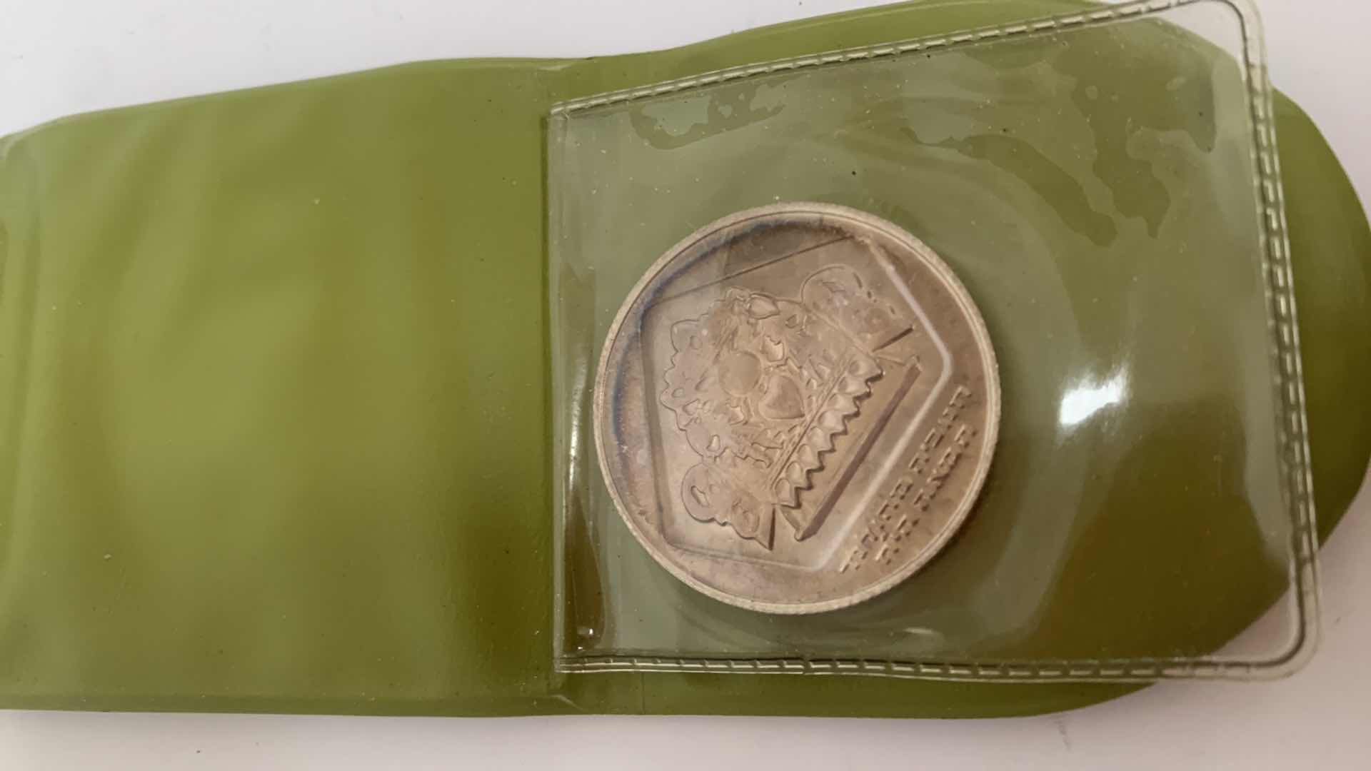 Photo 2 of HANUKKA COIN 1975, SILVER 500