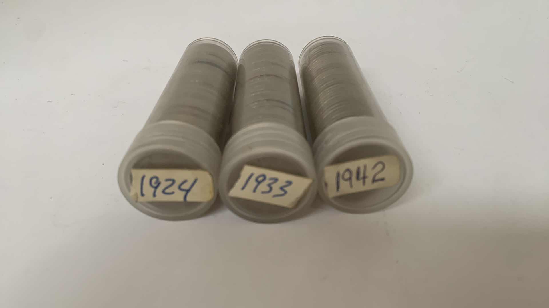 Photo 1 of CANADIAN NICKELS 1924 1933 1942