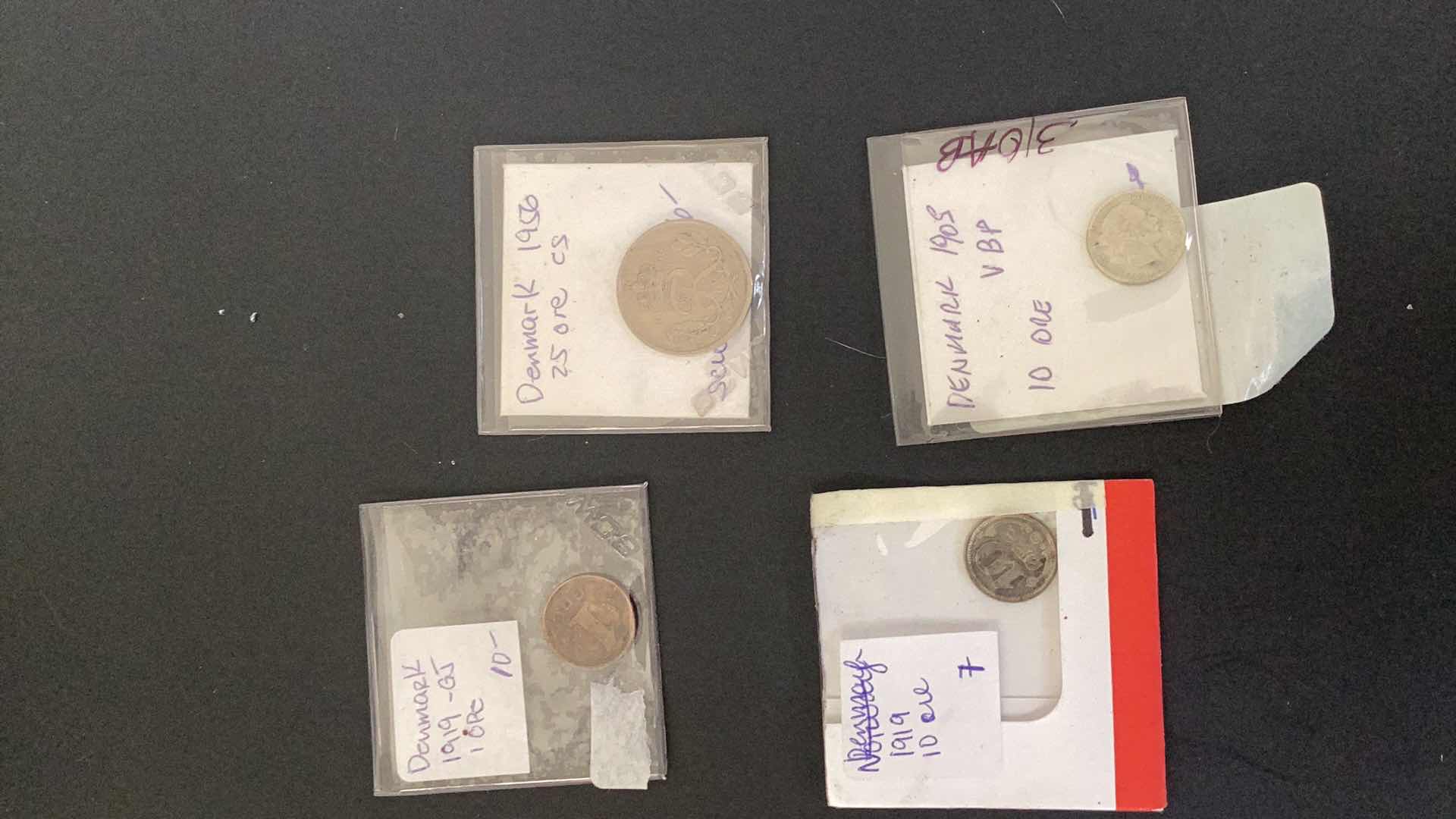 Photo 1 of DENMARK COINS