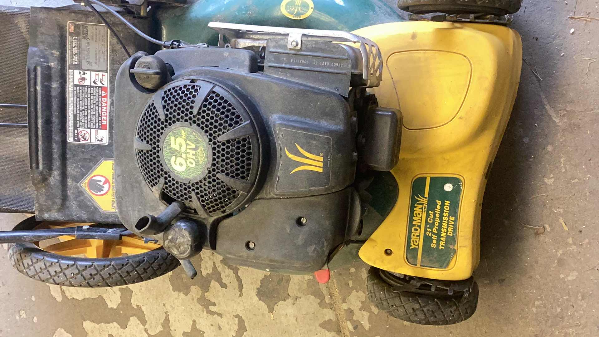 Photo 1 of YARD-MAN GASOLINE SELF PROPELLED LAWNMOWER