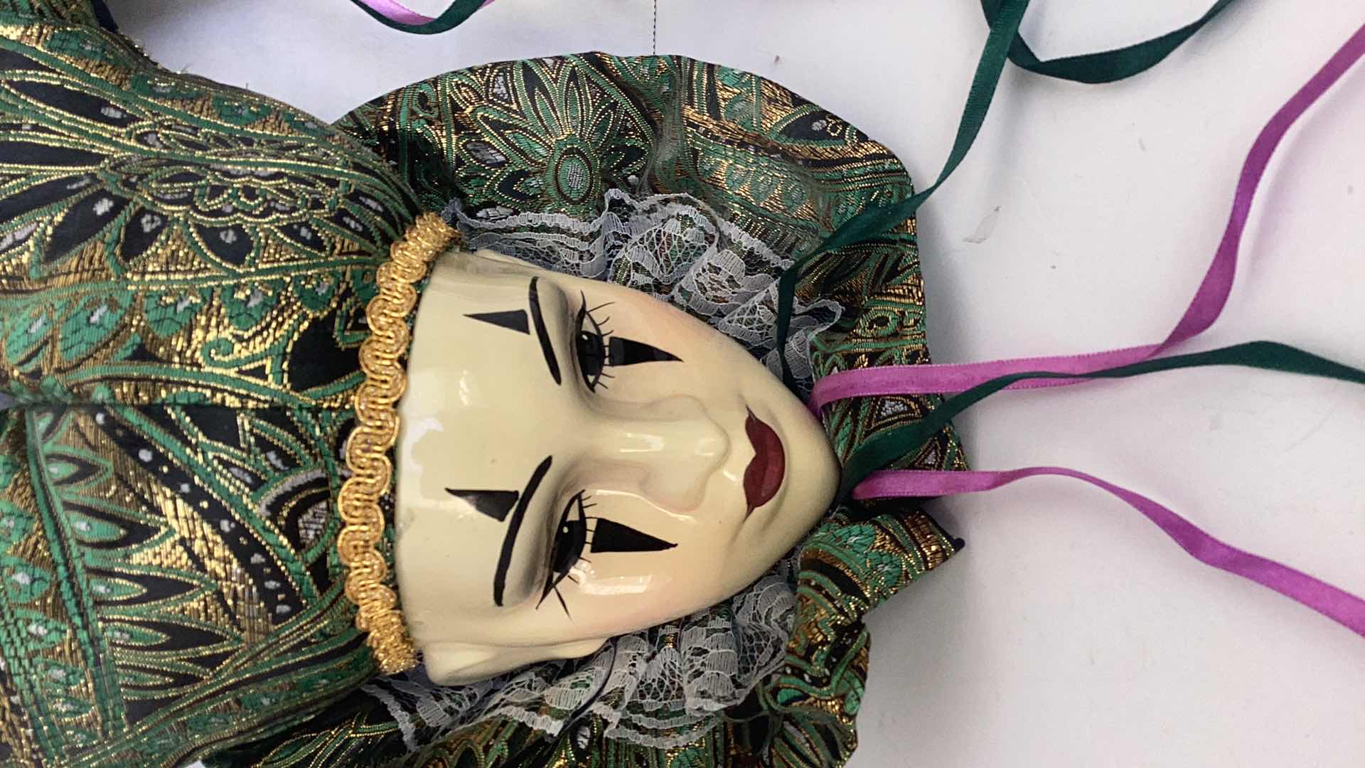 Photo 1 of LARGE HARLEQUIN HEAD 12” X 13”