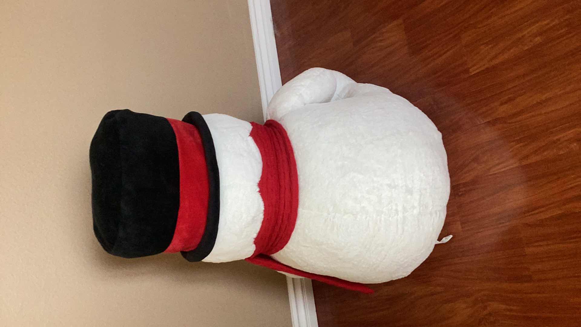 Photo 1 of EXTRA LARGE BLIZZARD THE SNOWMAN STUFFED ANIMAL 25” X 36”