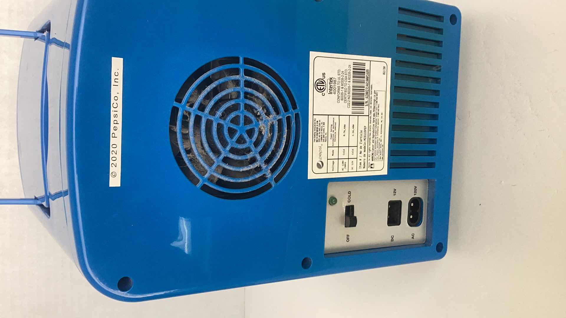 Photo 1 of PEPSI MINI FRIDGE 8” X 9” H 10”