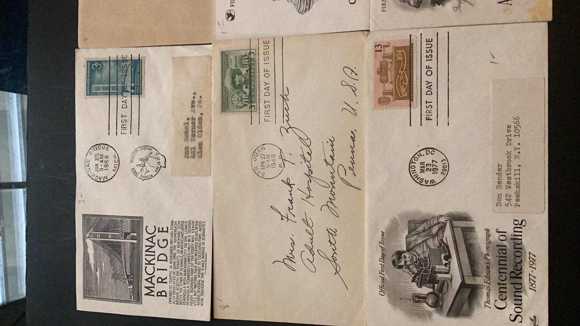 Photo 1 of FIRST DAY OF ISSUE STAMPS 1940’S THRU 1980’S