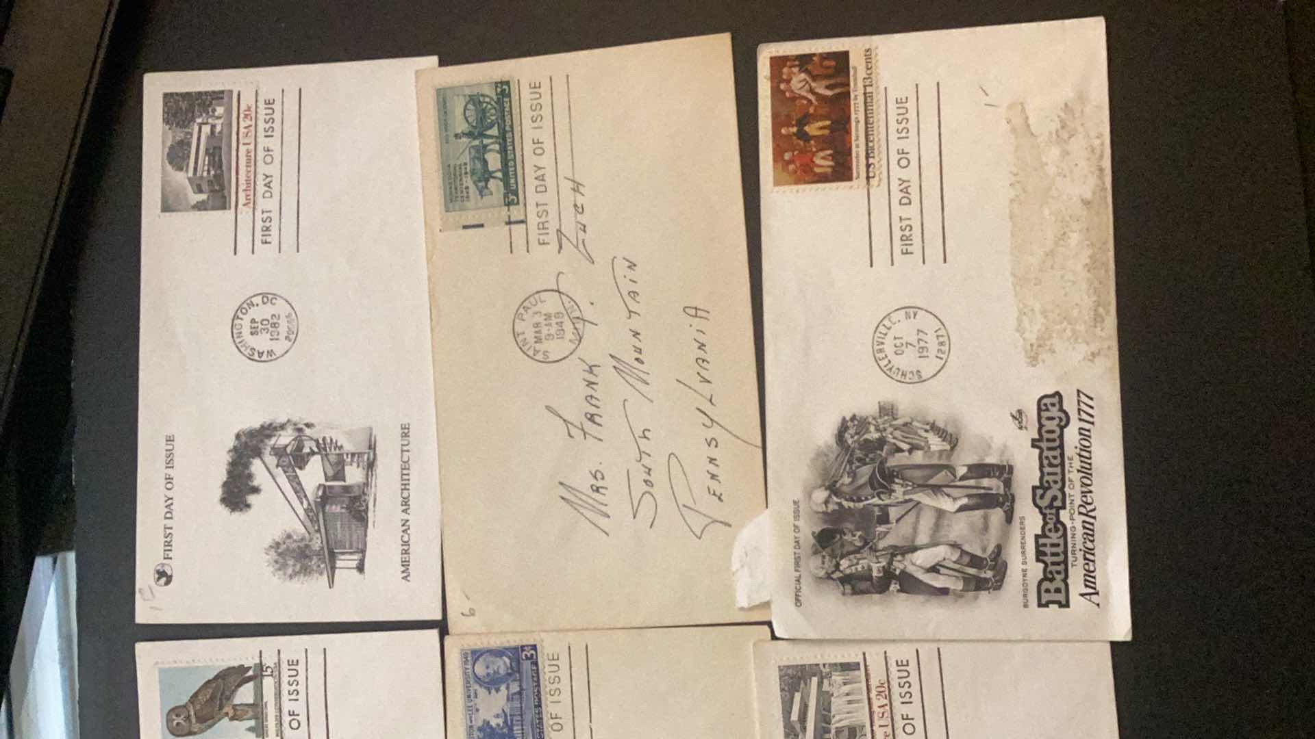 Photo 1 of FIRST DAY OF ISSUE 1940’S THRU THE 1980’S