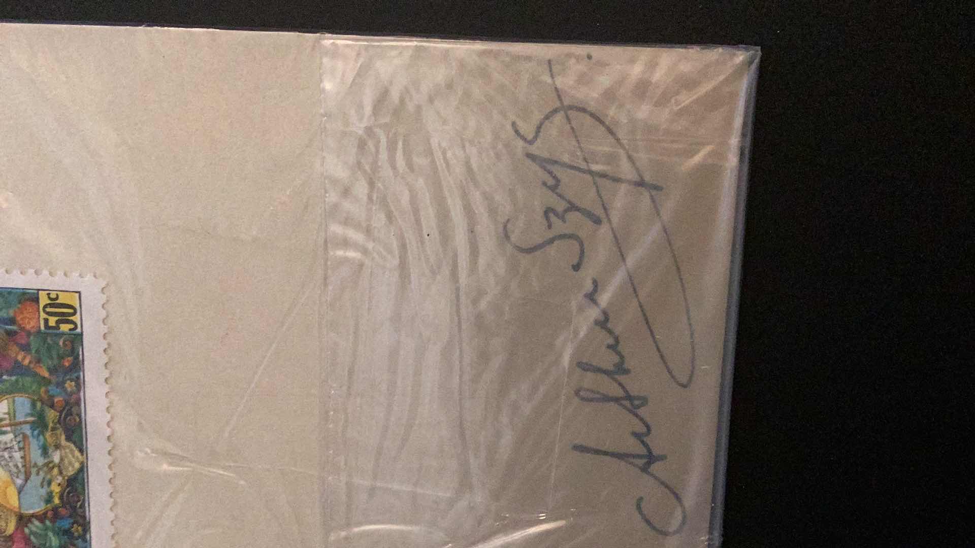 Photo 1 of LIBERIA SET OF SIX MINT STAMPS SIGNED BY THE ARTIST