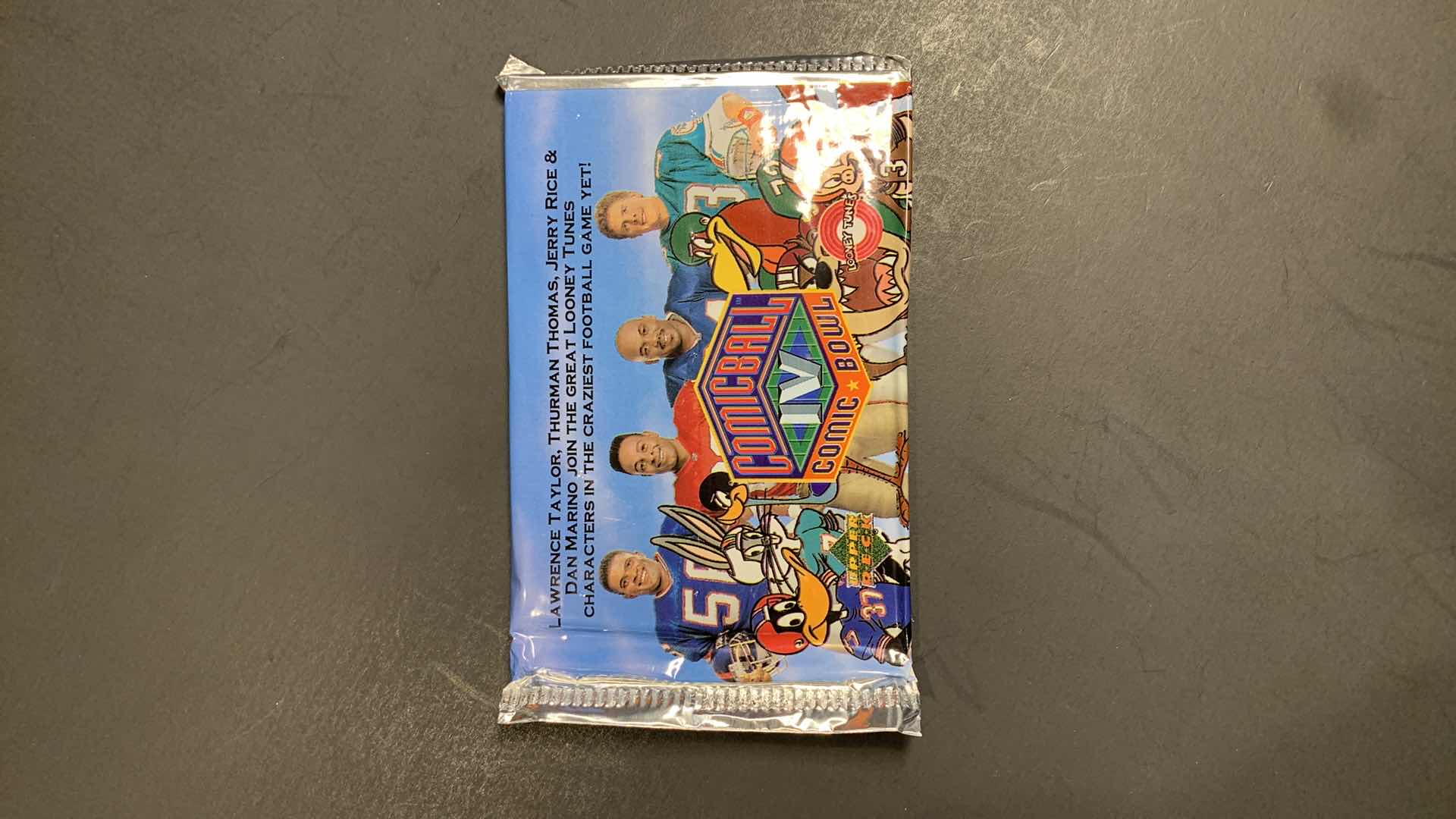 Photo 1 of LOT OF 5 COMICBALL COMIC BOWL LOONEY TUNES CARD PACKS