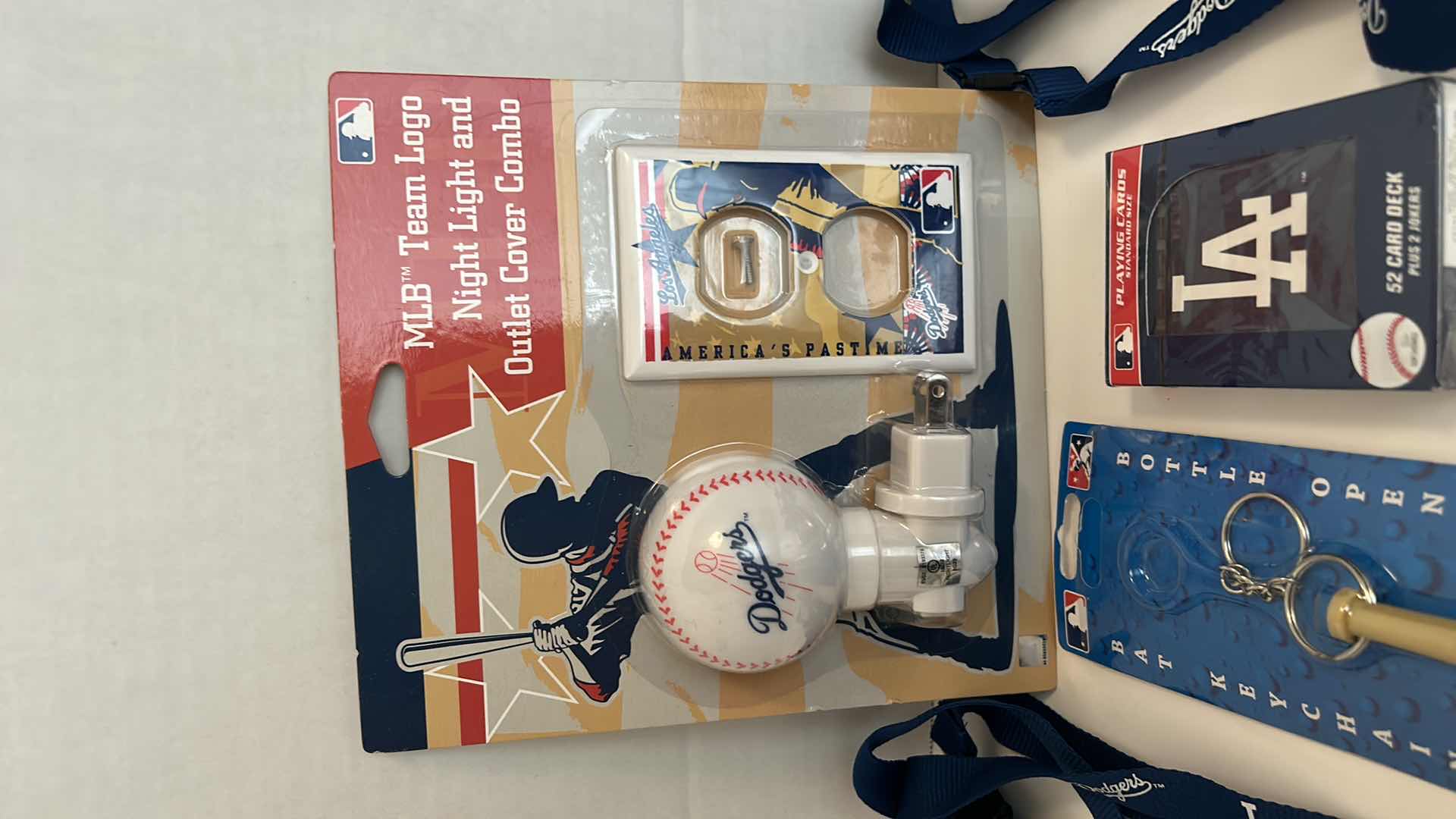 Photo 1 of MLB BASEBALL FAN GEAR - LOS ANGELES DODGERS 