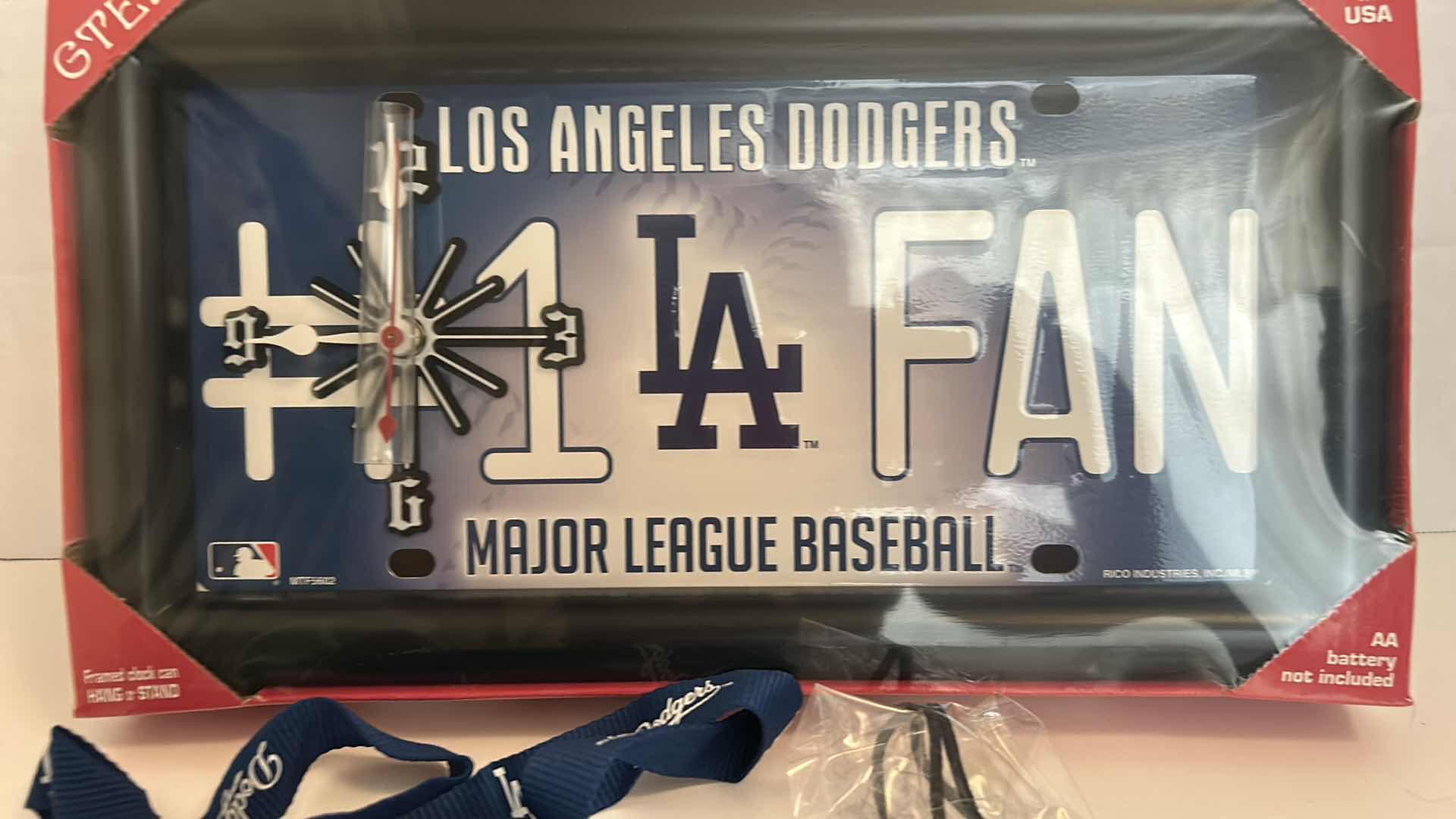 Photo 1 of MLB BASEBALL FAN GEAR - LOS ANGELES DODGERS 