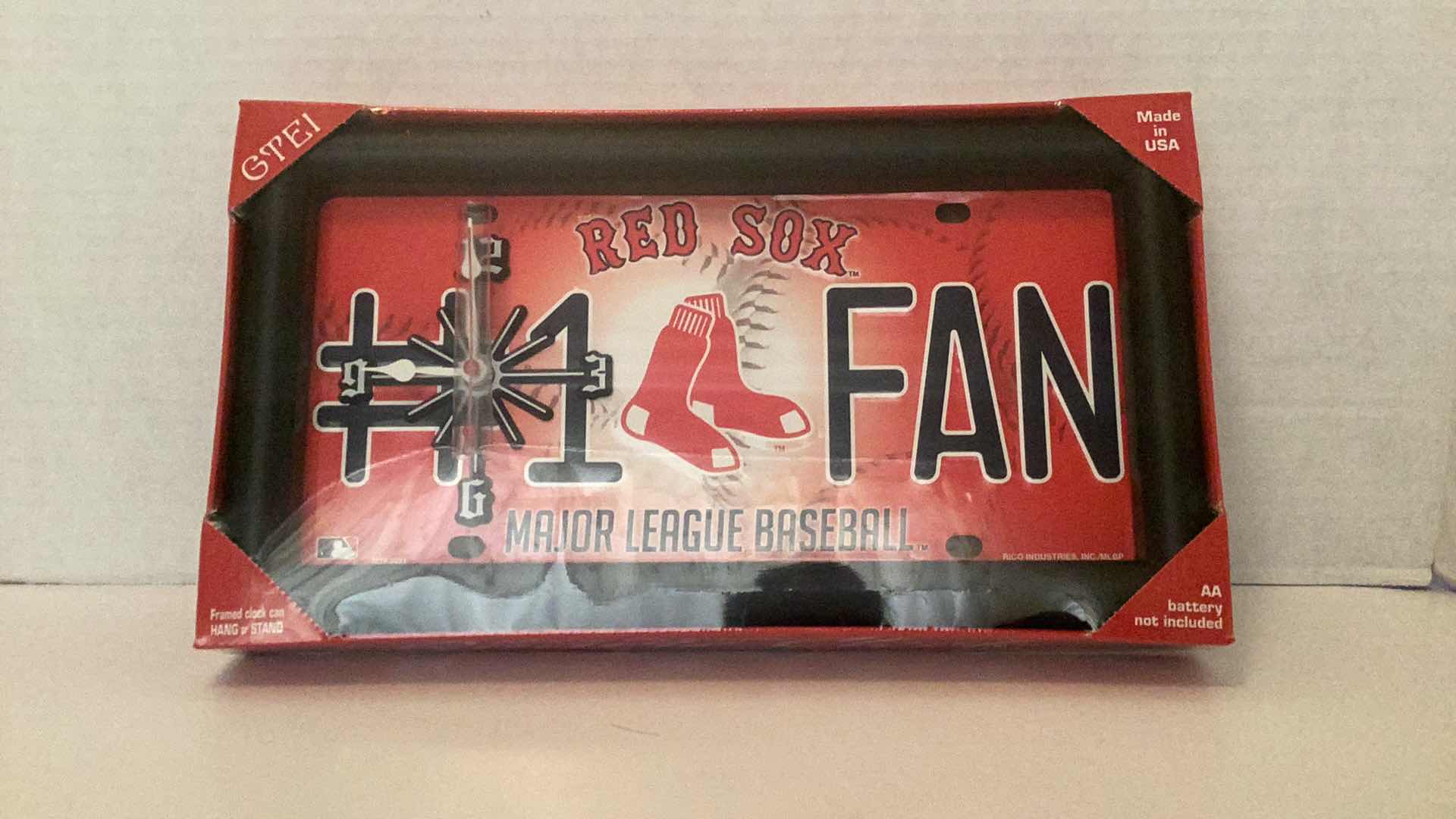 Photo 1 of BOSTON RED SOX CLOCK