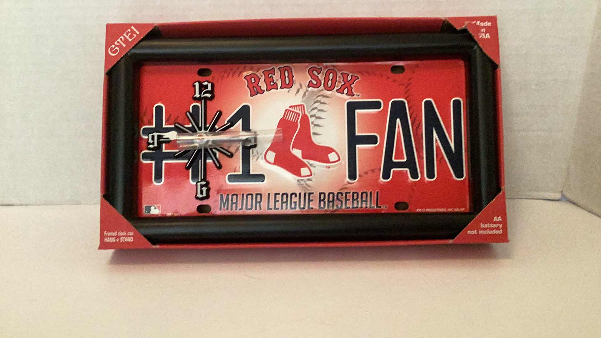 Photo 1 of BOSTON RED SOX CLOCK