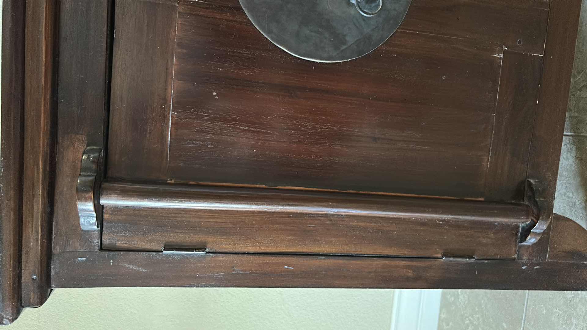 Photo 1 of ASIAN INSPIRED WOOD CABINET 35” x 18 1/2 x H34”