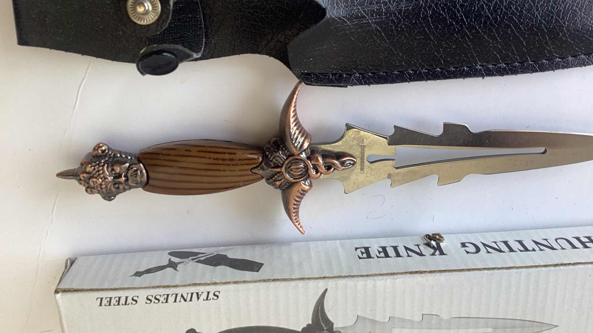 Photo 1 of HUNTING KNIFE 9” LONG