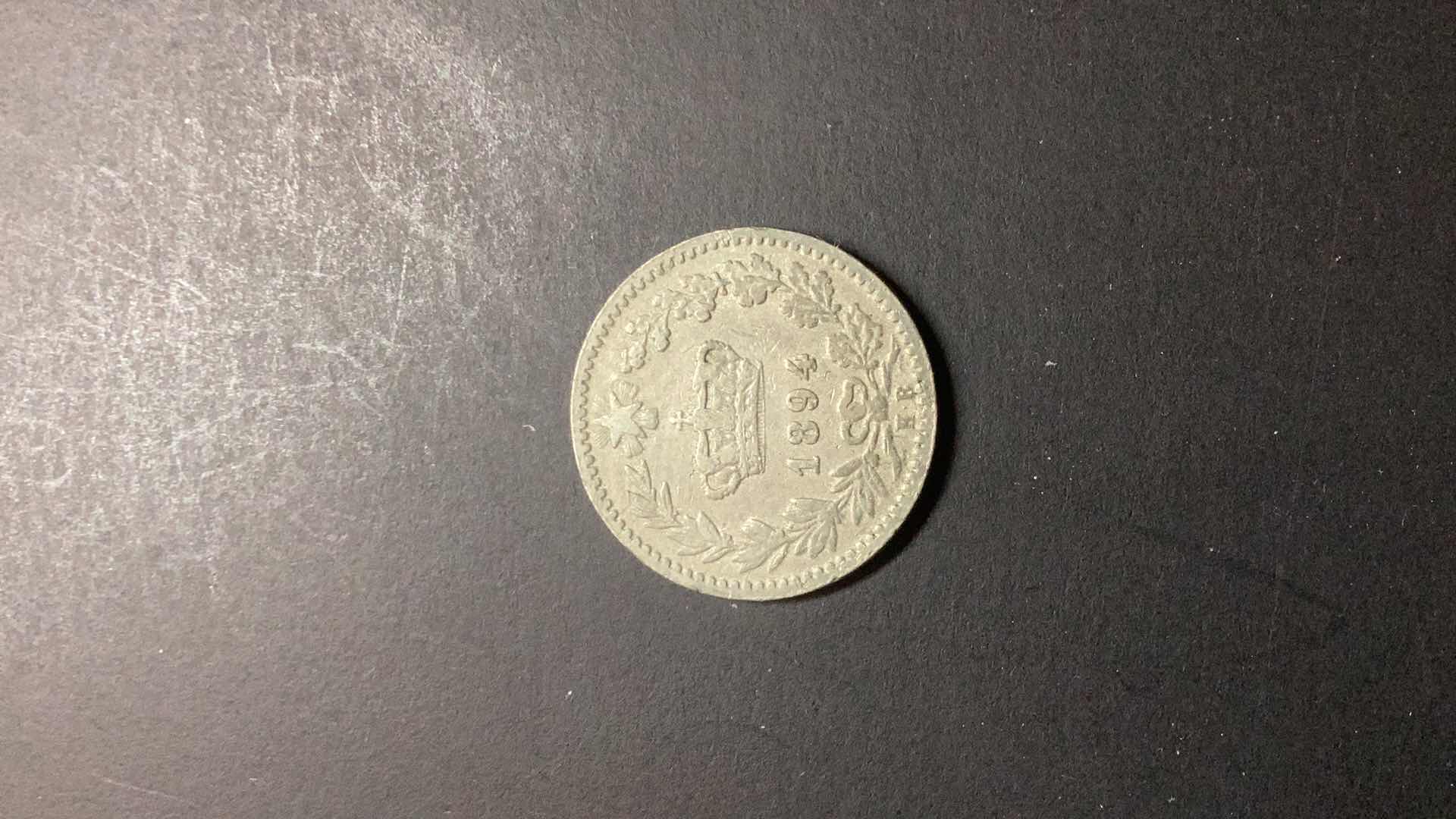 Photo 1 of ITALY-1894 20 CENTESIMI $12