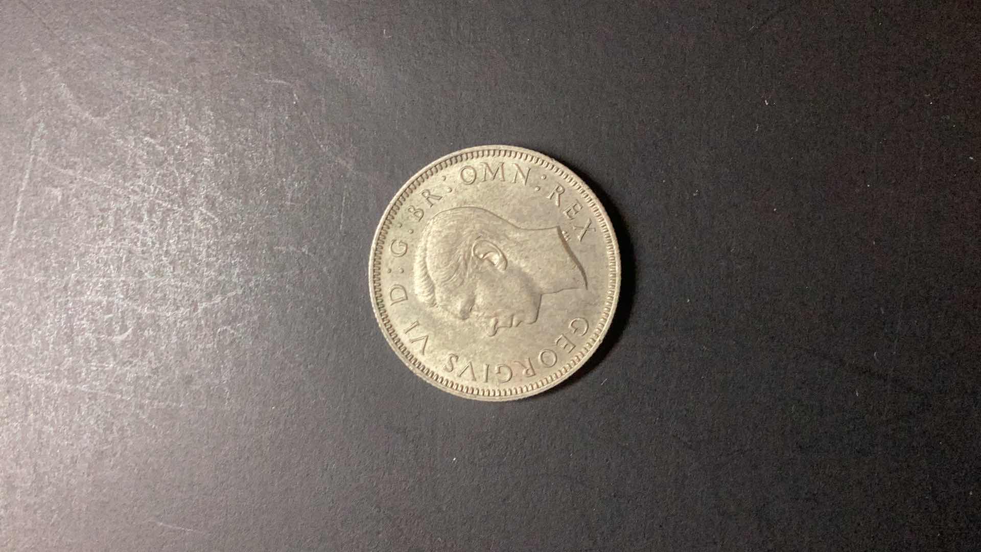 Photo 1 of GREAT BRITAIN-1942 SHILLING $15
