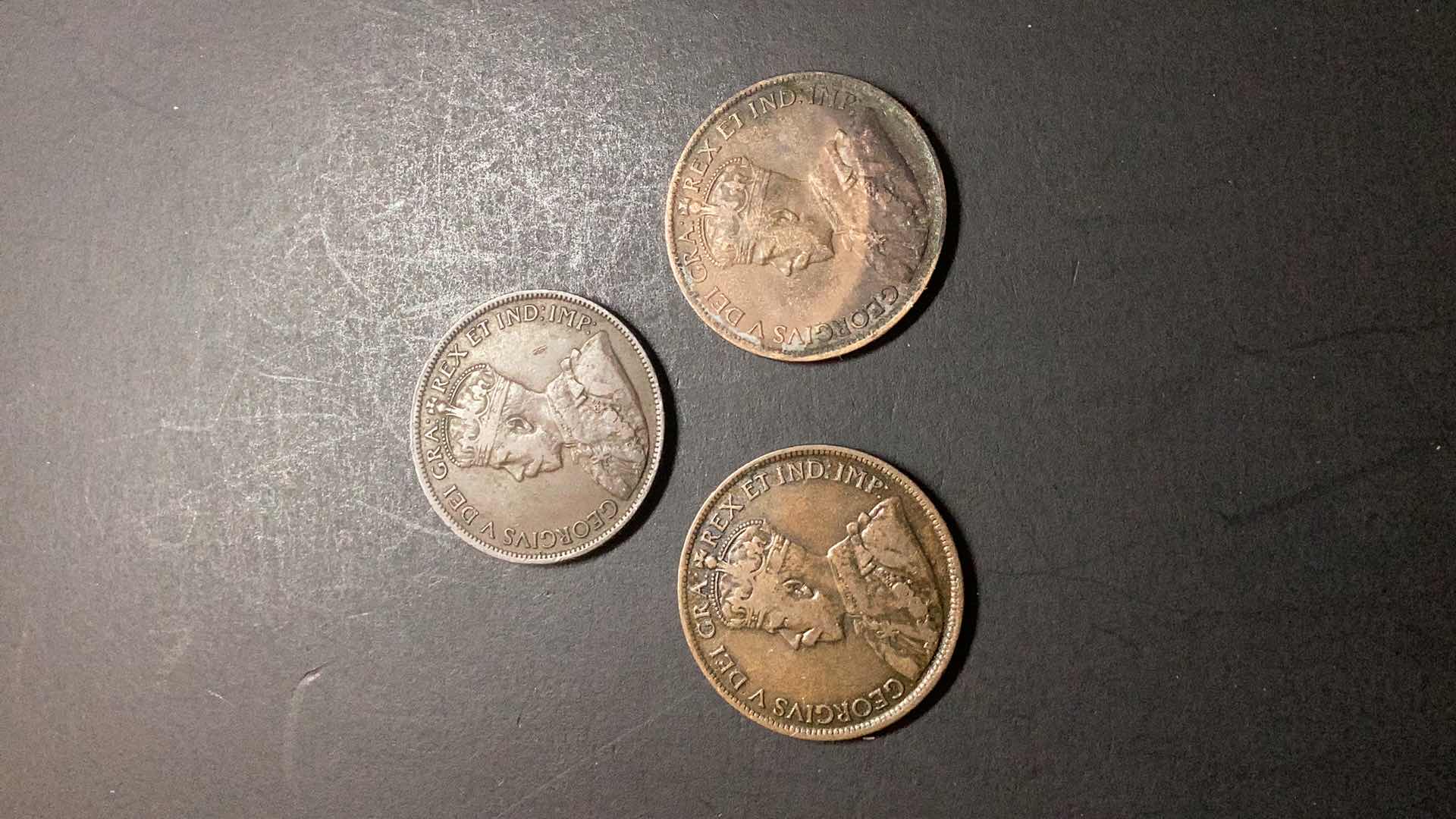 Photo 1 of CANADA-1916/1917/1917 1 CENT $4/$6