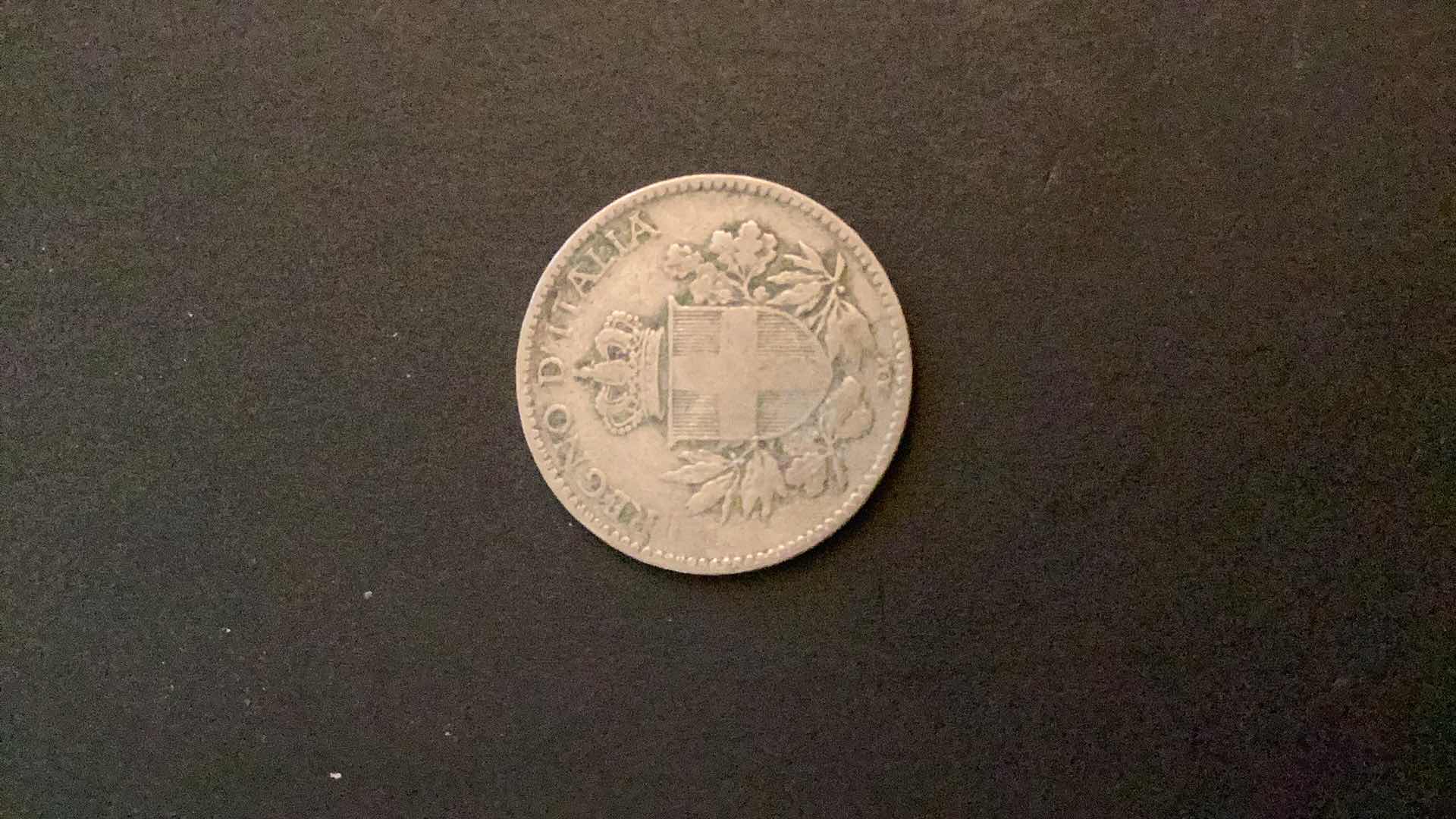 Photo 1 of ITALY 1919 20 CENTS