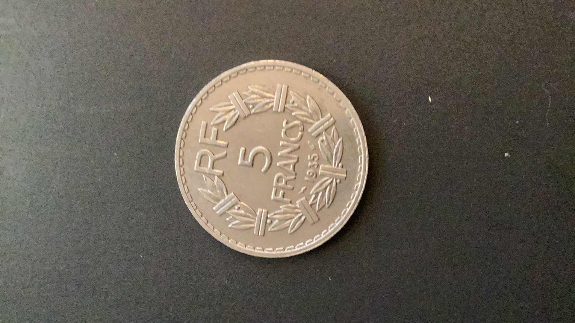 Photo 1 of FRANCE 1935-A 5 FRANCS