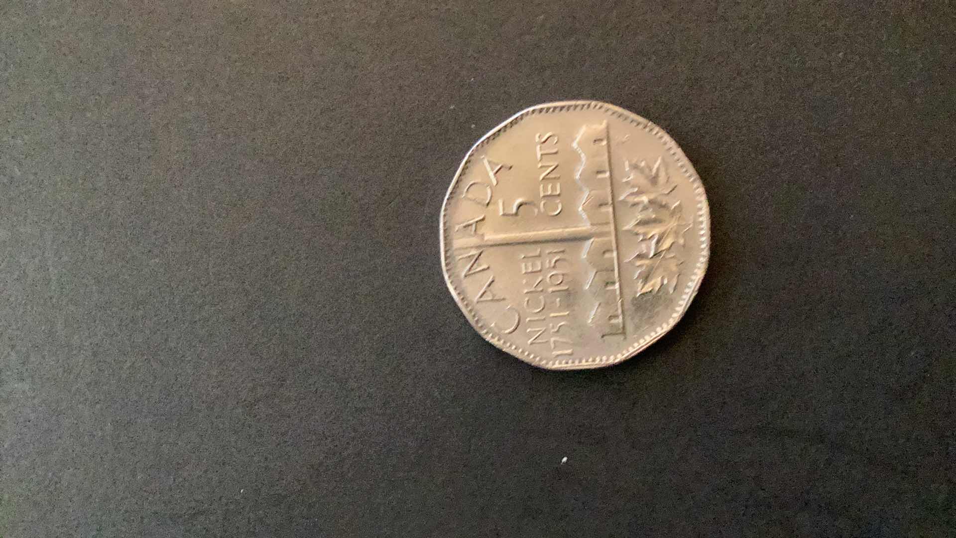 Photo 1 of CANADA 1751-1951 5 CENTS