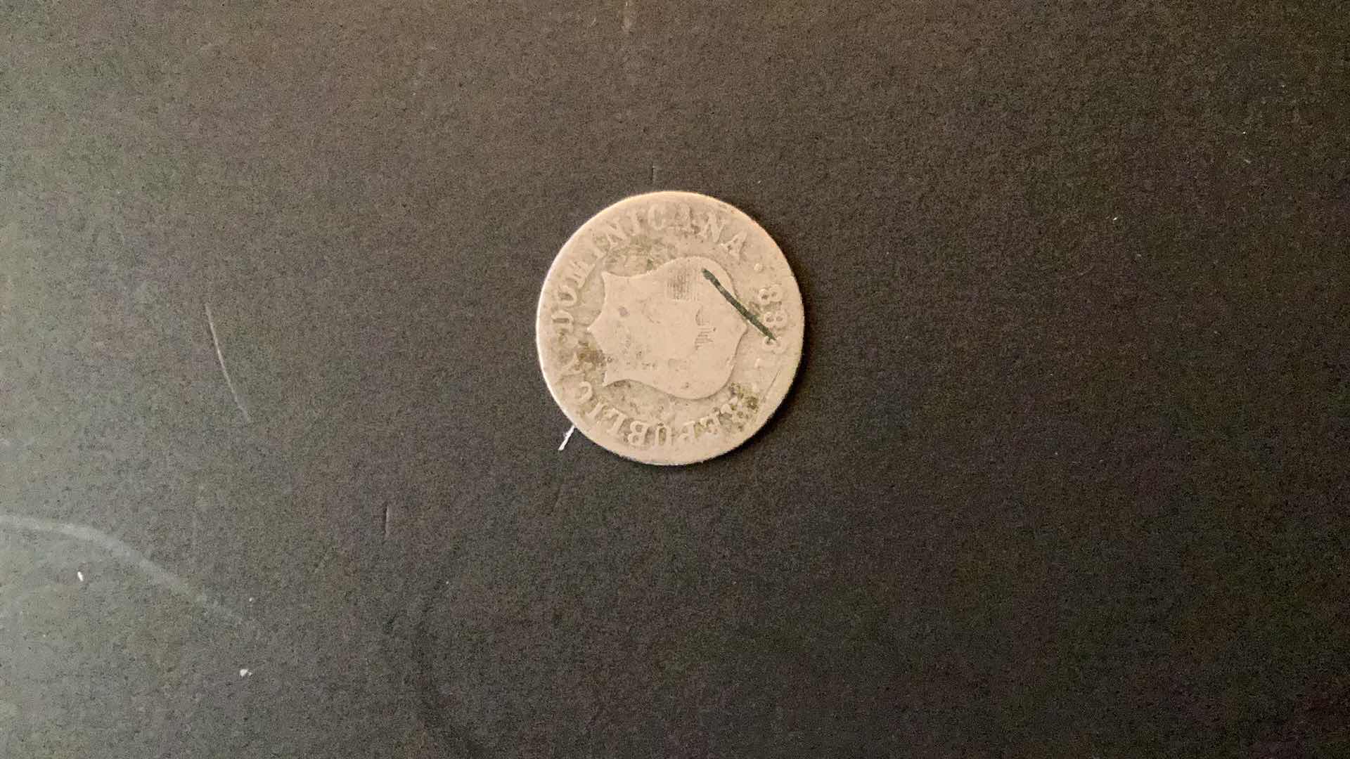 Photo 1 of DOMINICAN REPUBLIC 1888 2 1/2 CENTS