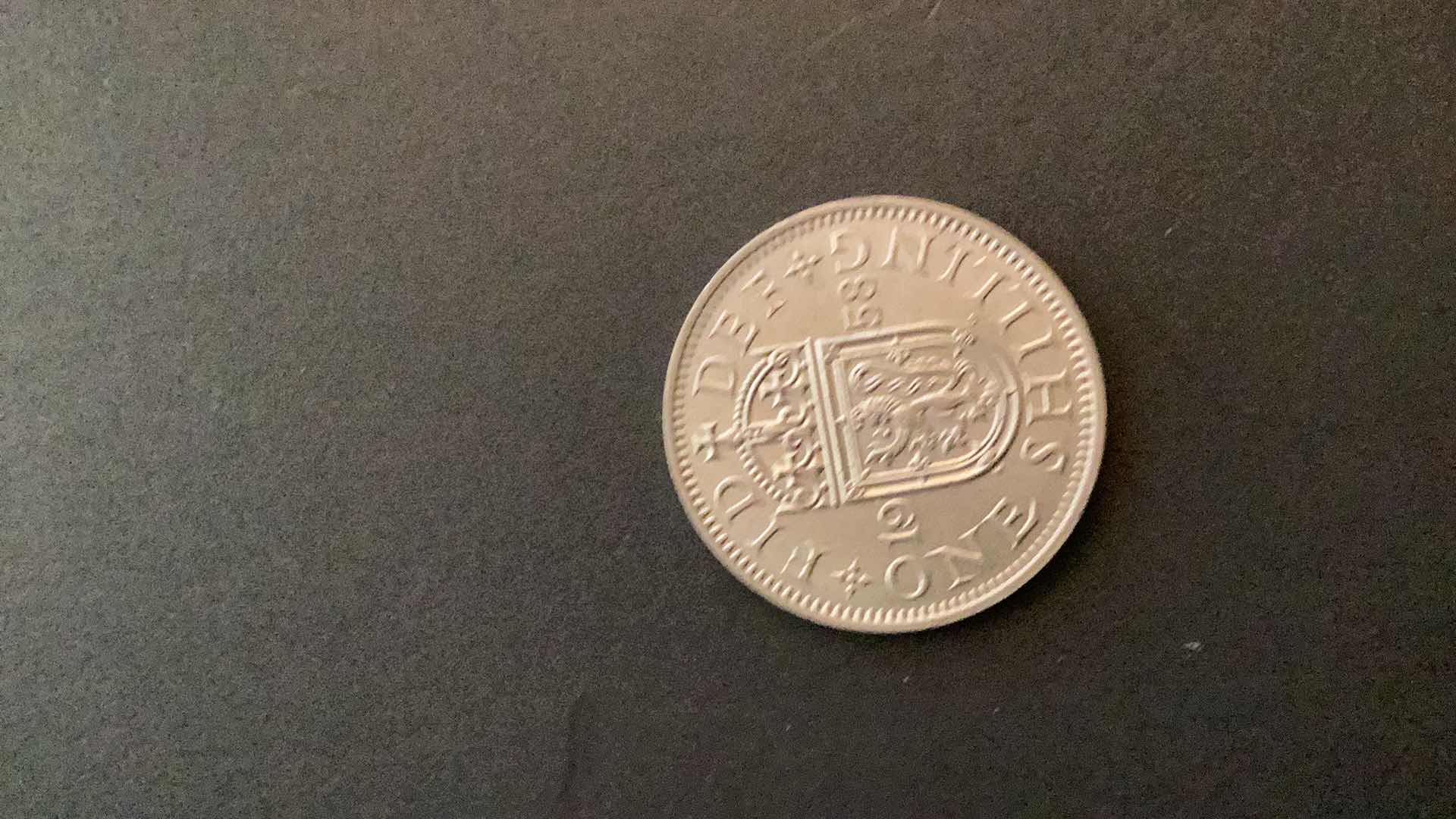 Photo 1 of GREAT BRITAIN 1958 SHILLING