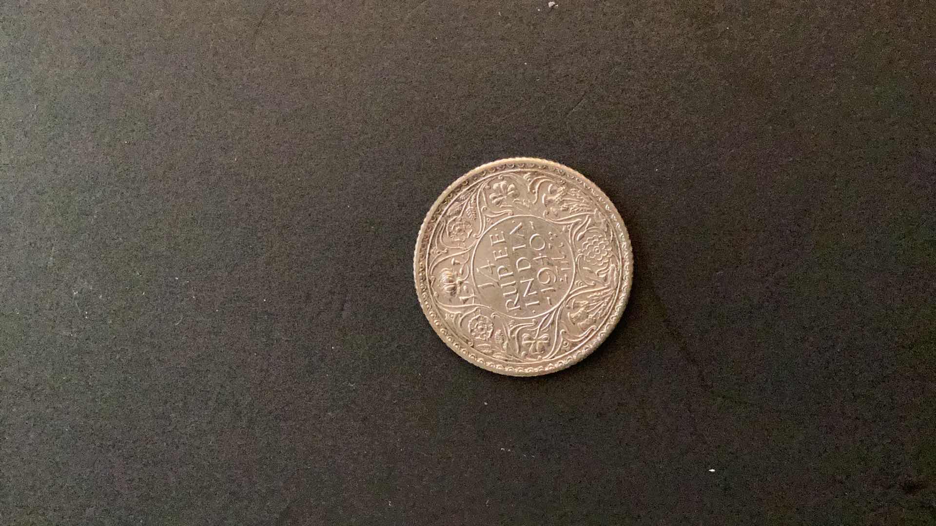 Photo 1 of INDIA 1940 1/4 RUPEE