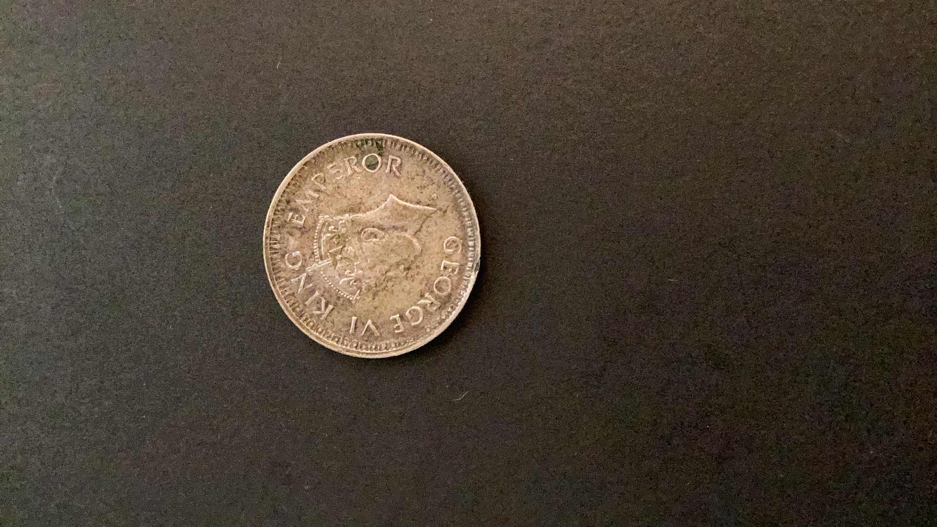 Photo 1 of INDIA 1944 1 RUPEE