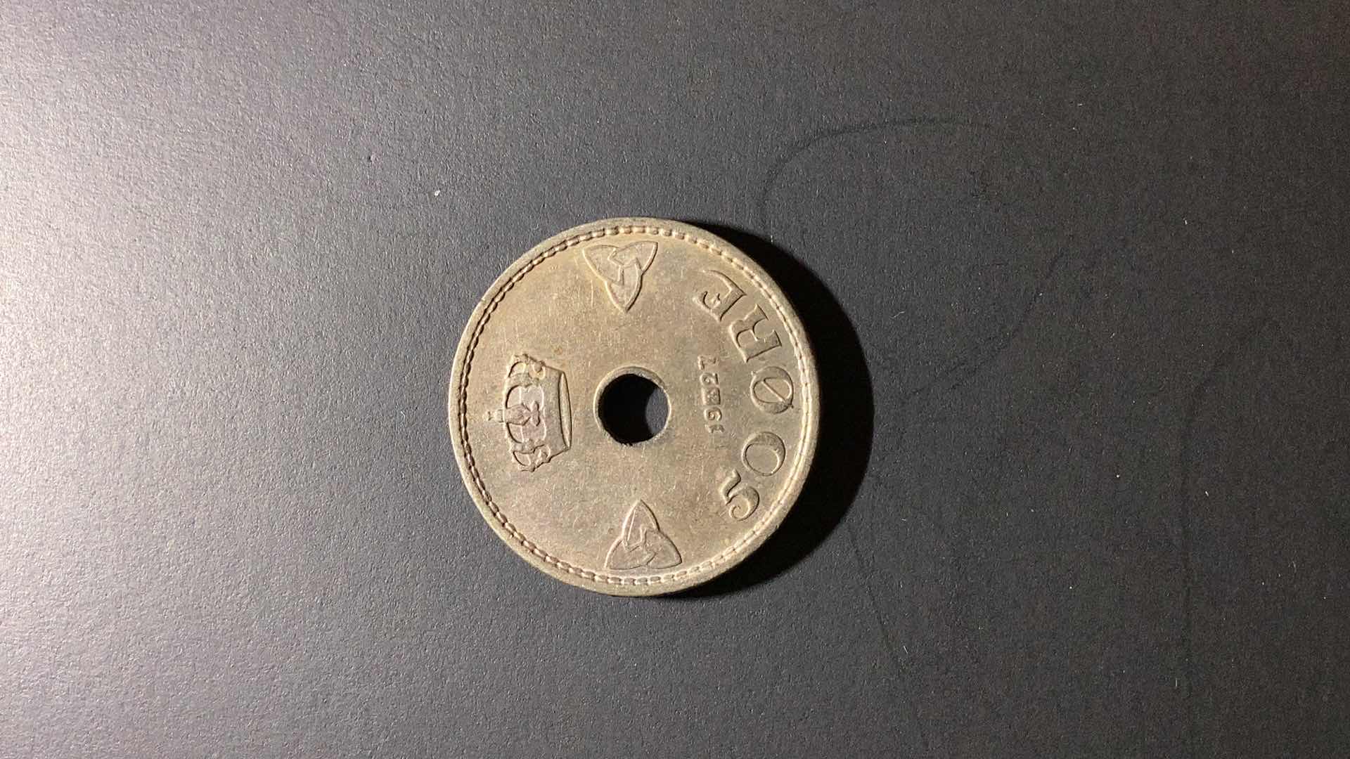 Photo 1 of 1927 NORWAY 50 ORE
