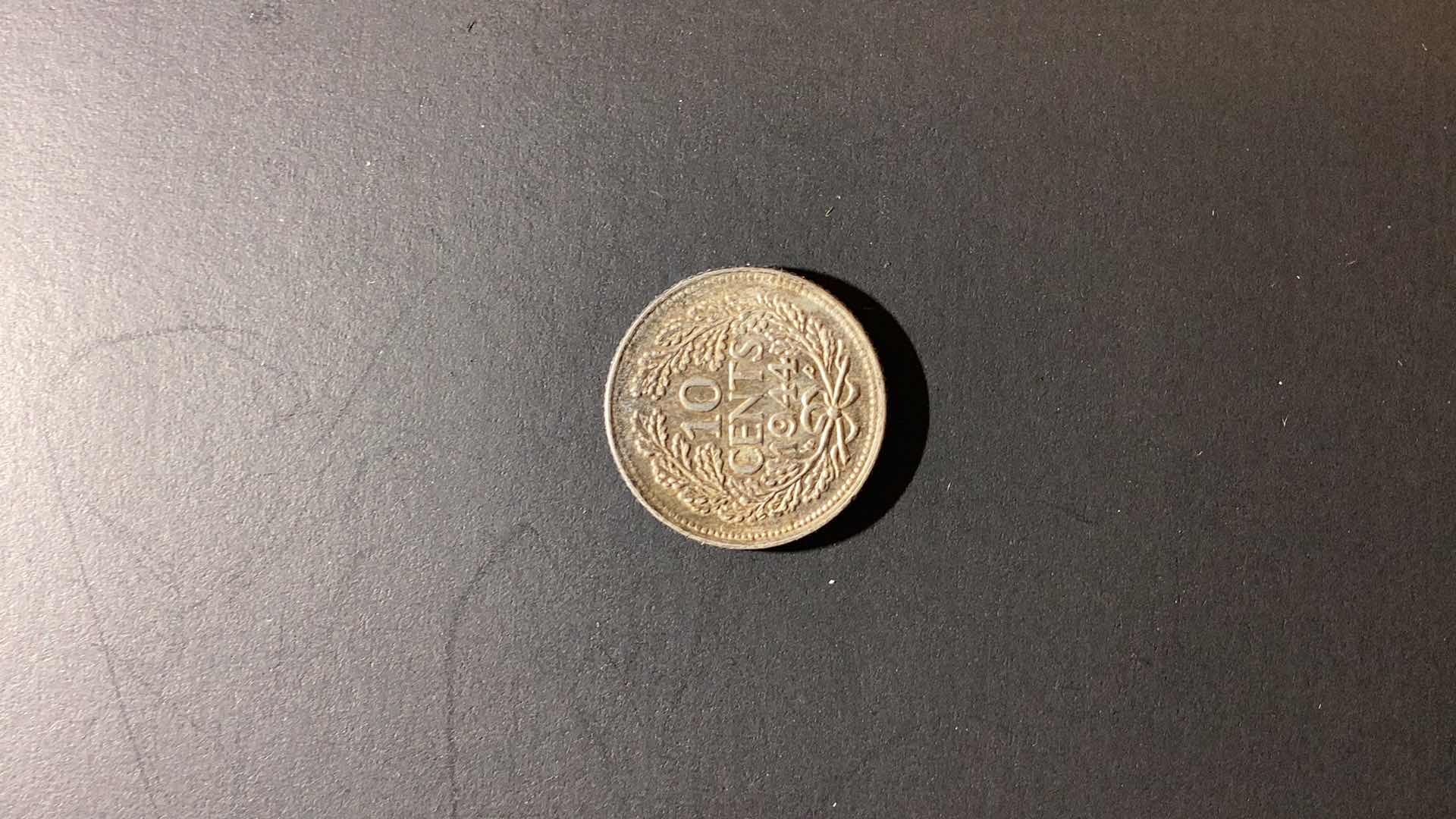 Photo 1 of 1944 NETHERLANDS 10 CENTS