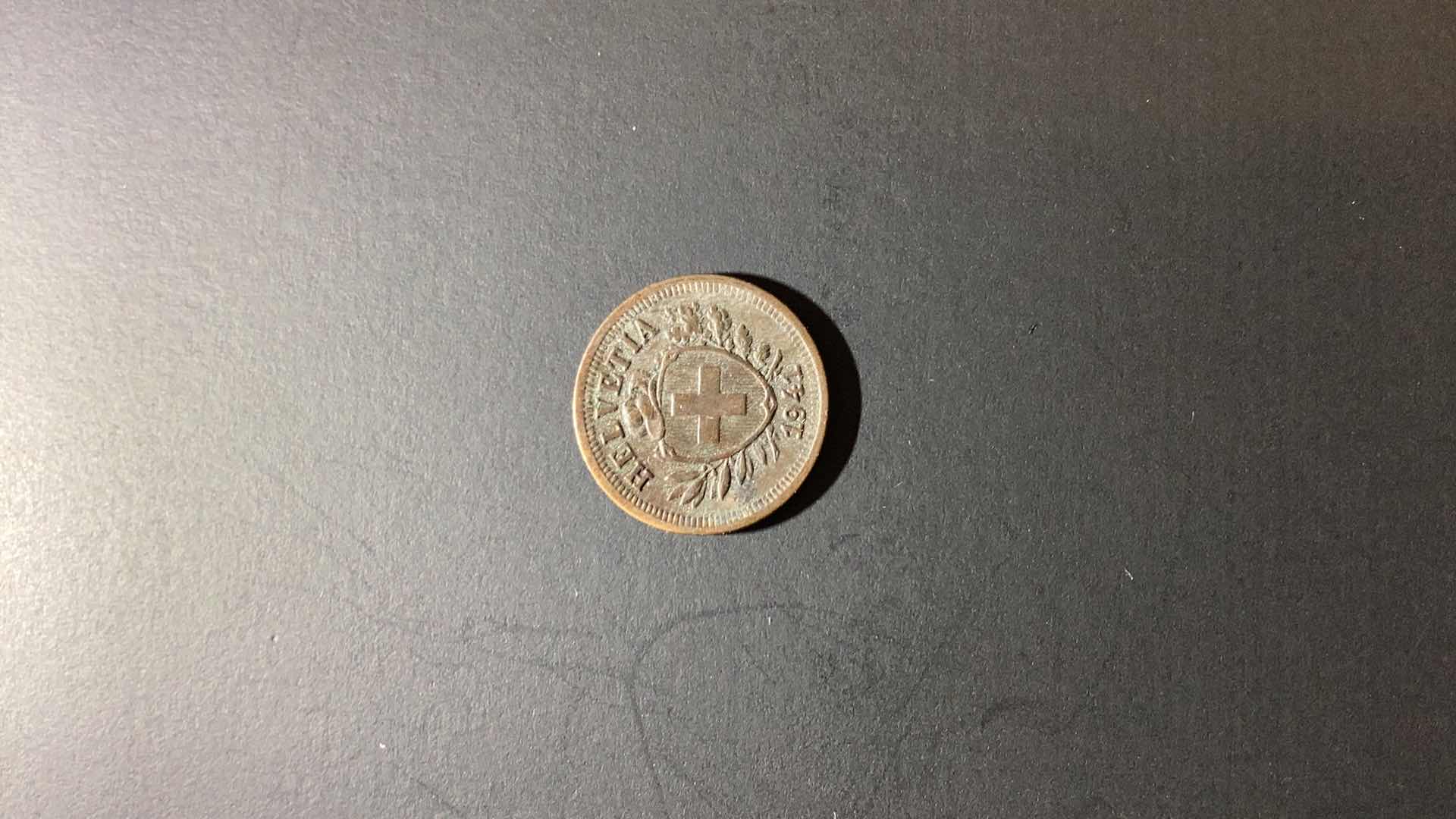 Photo 1 of 1941 SWITZERLAND RAPPEN