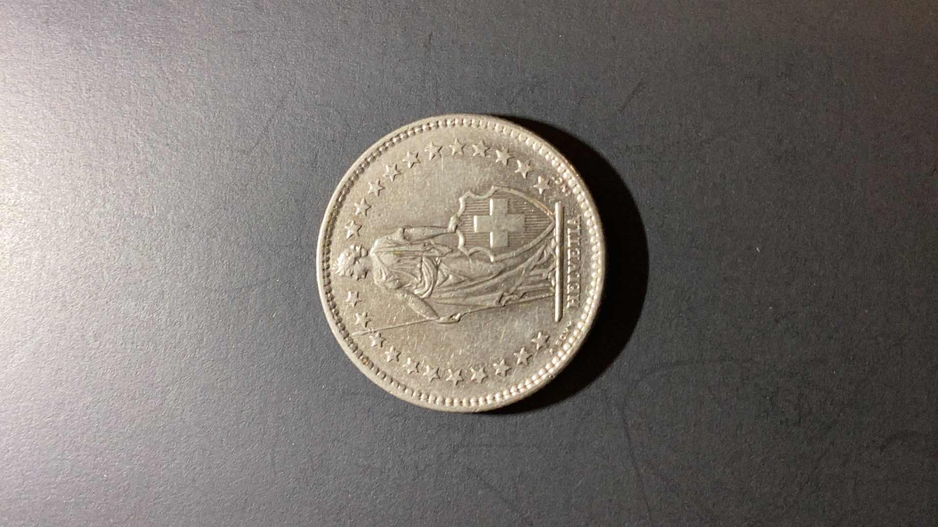 Photo 1 of 1978 SWITZERLAND 2 FRANC