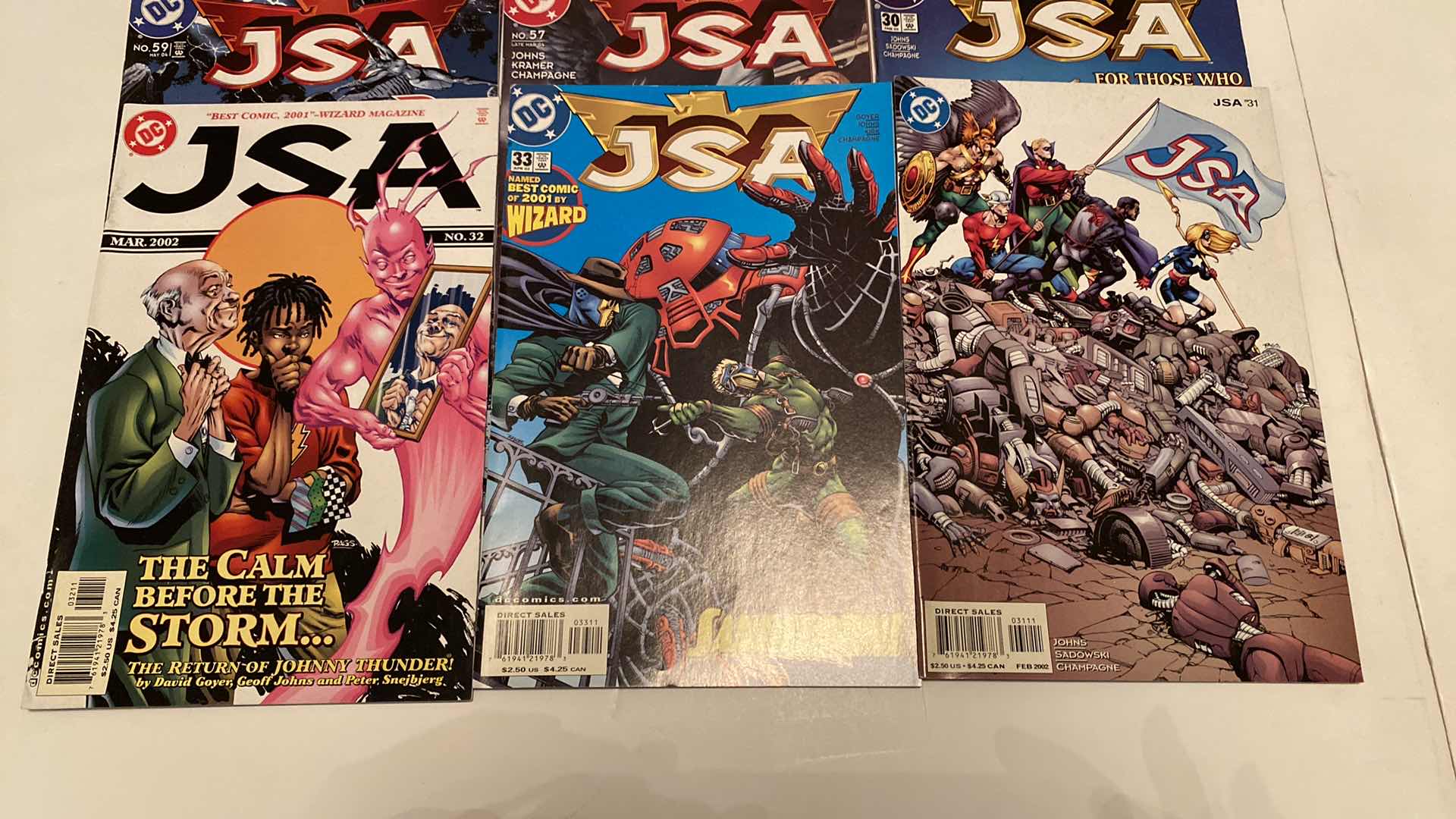 Photo 1 of 9 DC JSA COMICS