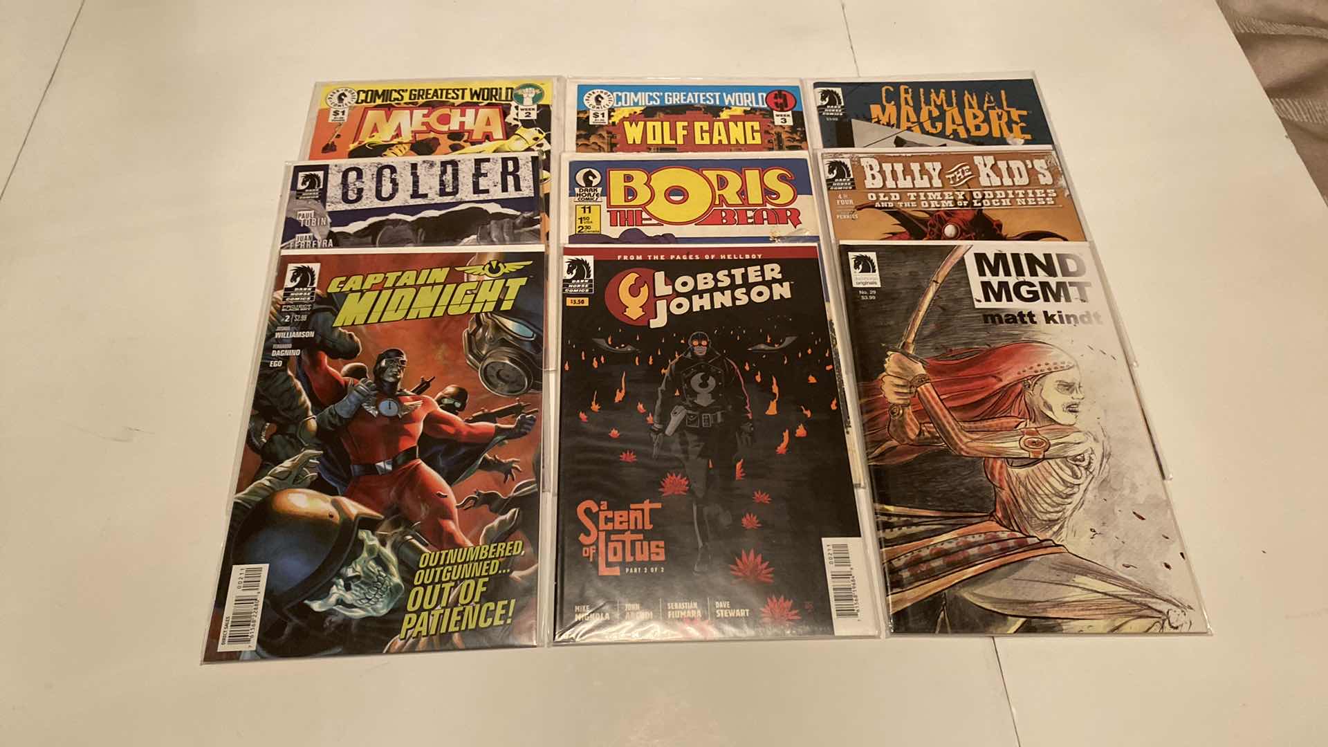 Photo 1 of 9-DARK HORSE COMICS