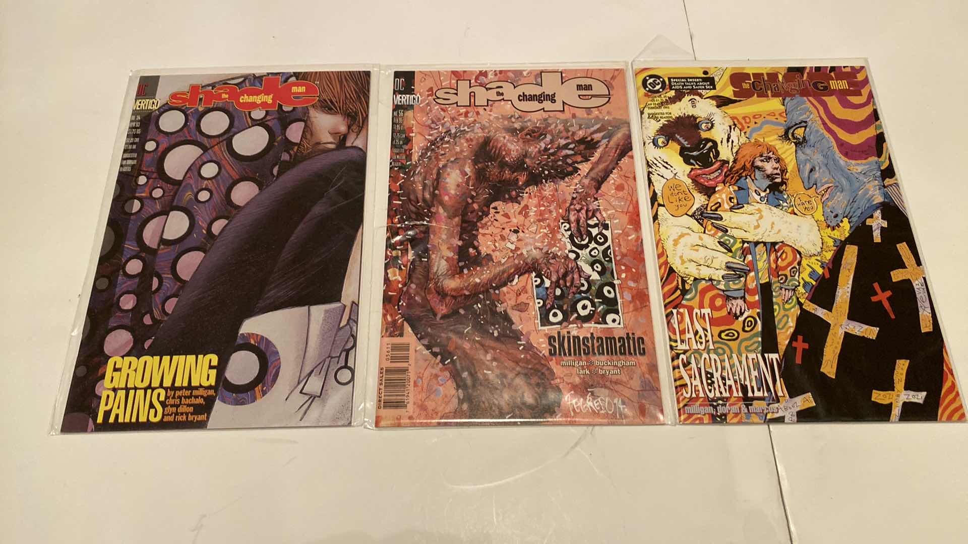 Photo 1 of 9-DC VERTIGO SHADE THE CHANGING MAN COMICS