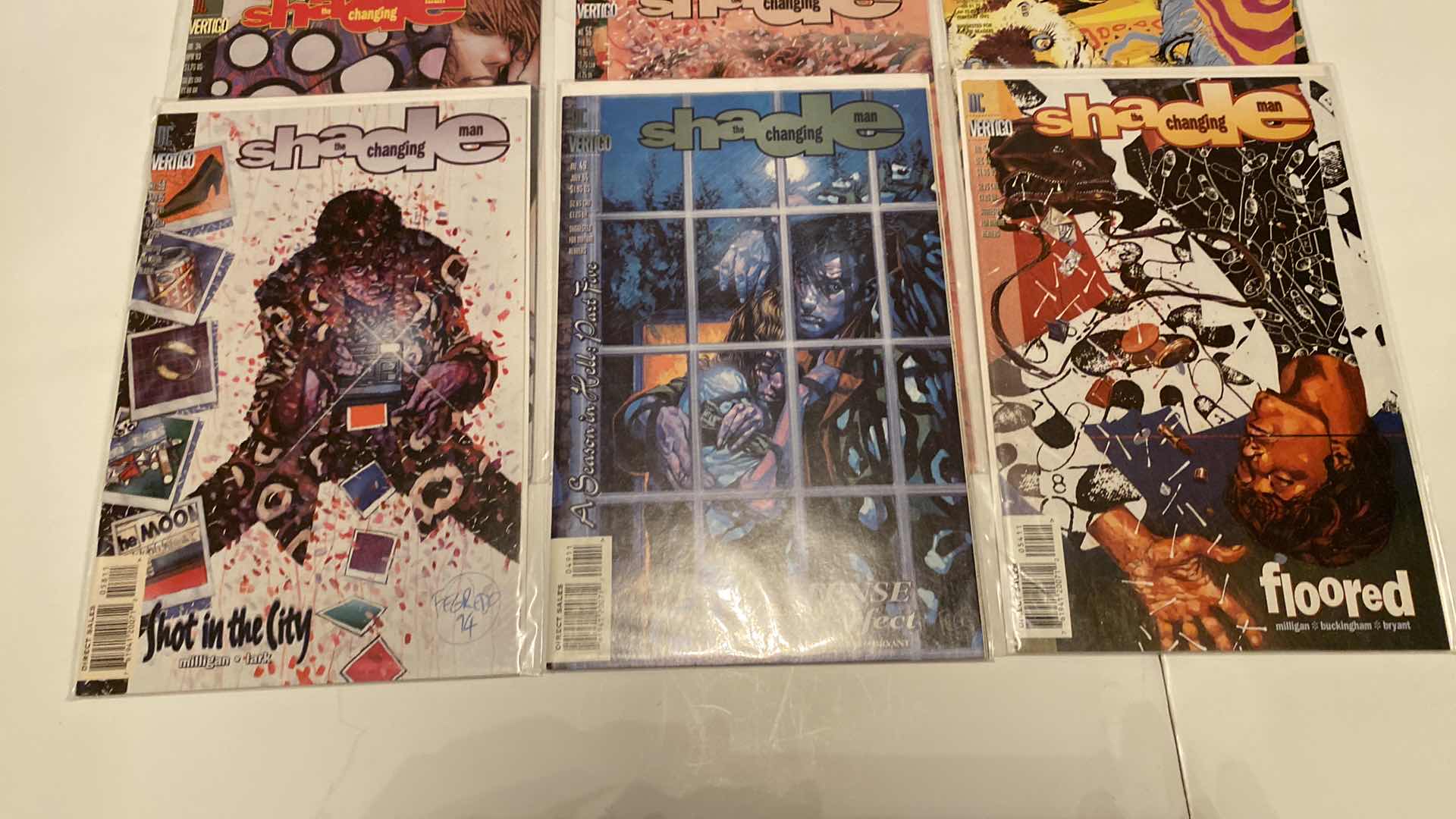 Photo 3 of 9-DC VERTIGO SHADE THE CHANGING MAN COMICS