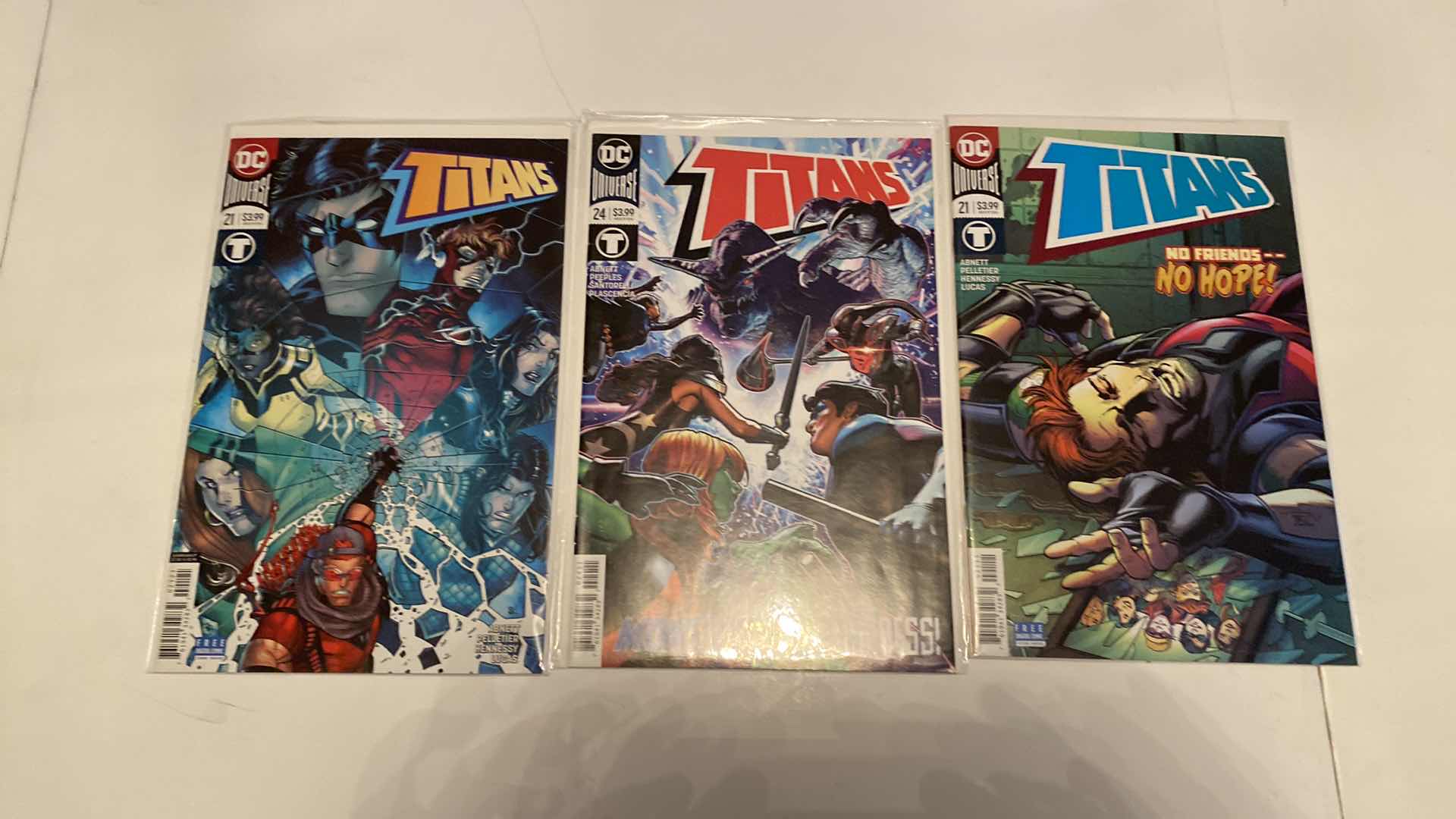 Photo 1 of 9-DC TITANS COMIC BOOKS