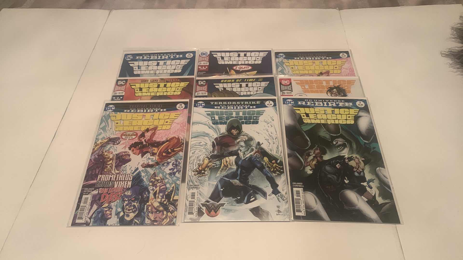 Photo 1 of 9- DC COMICS JUSTICE LEAGUE AMERICA