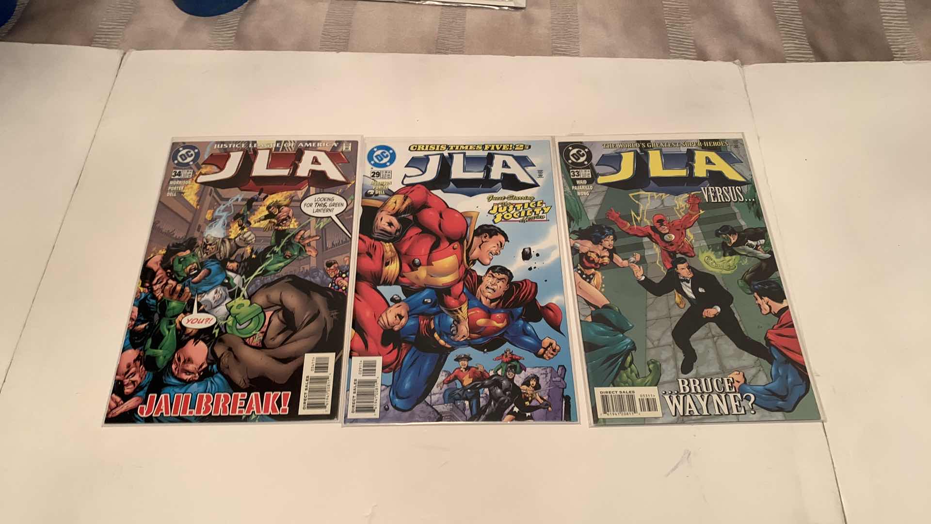 Photo 1 of 9- DC JUSTICE LEAGUE COMICS