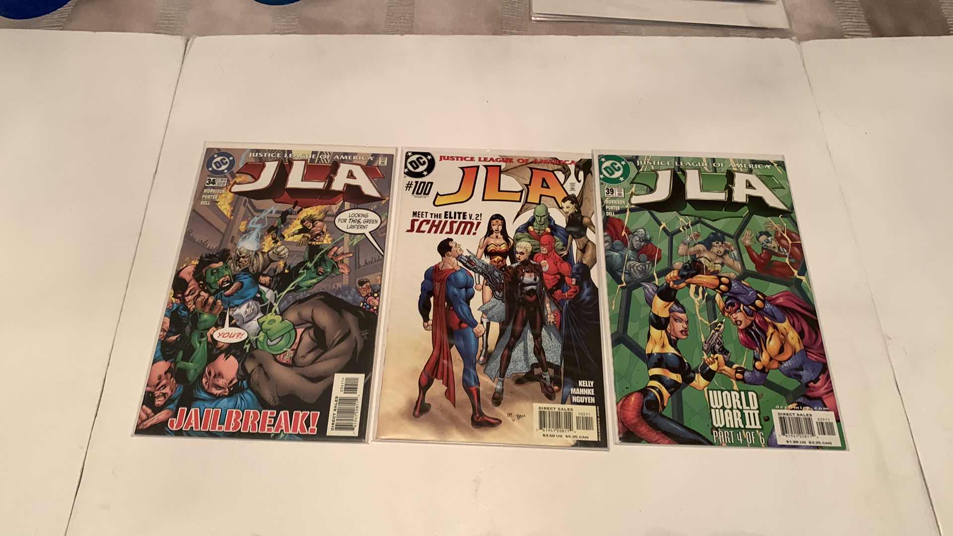 Photo 1 of 9-JUSTICES LEAGUE COMICS