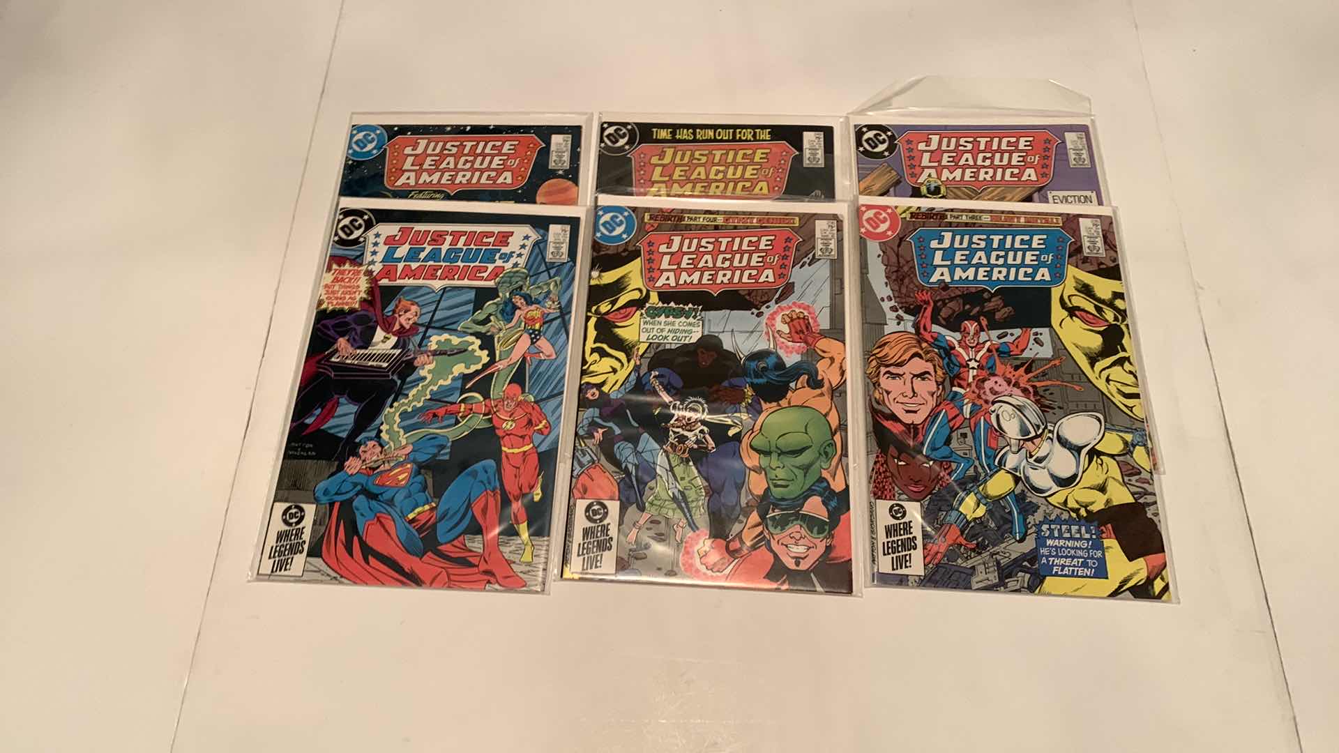 Photo 2 of 9- JUSTICE LEAGUE COMICS