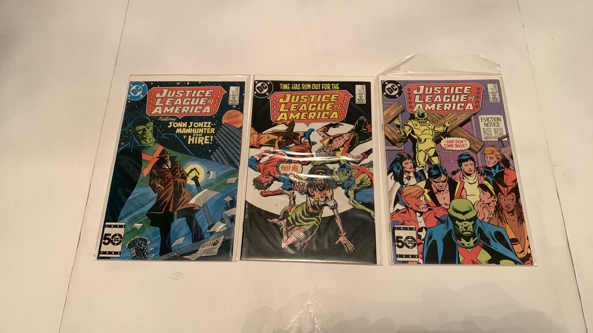 Photo 1 of 9- JUSTICE LEAGUE COMICS