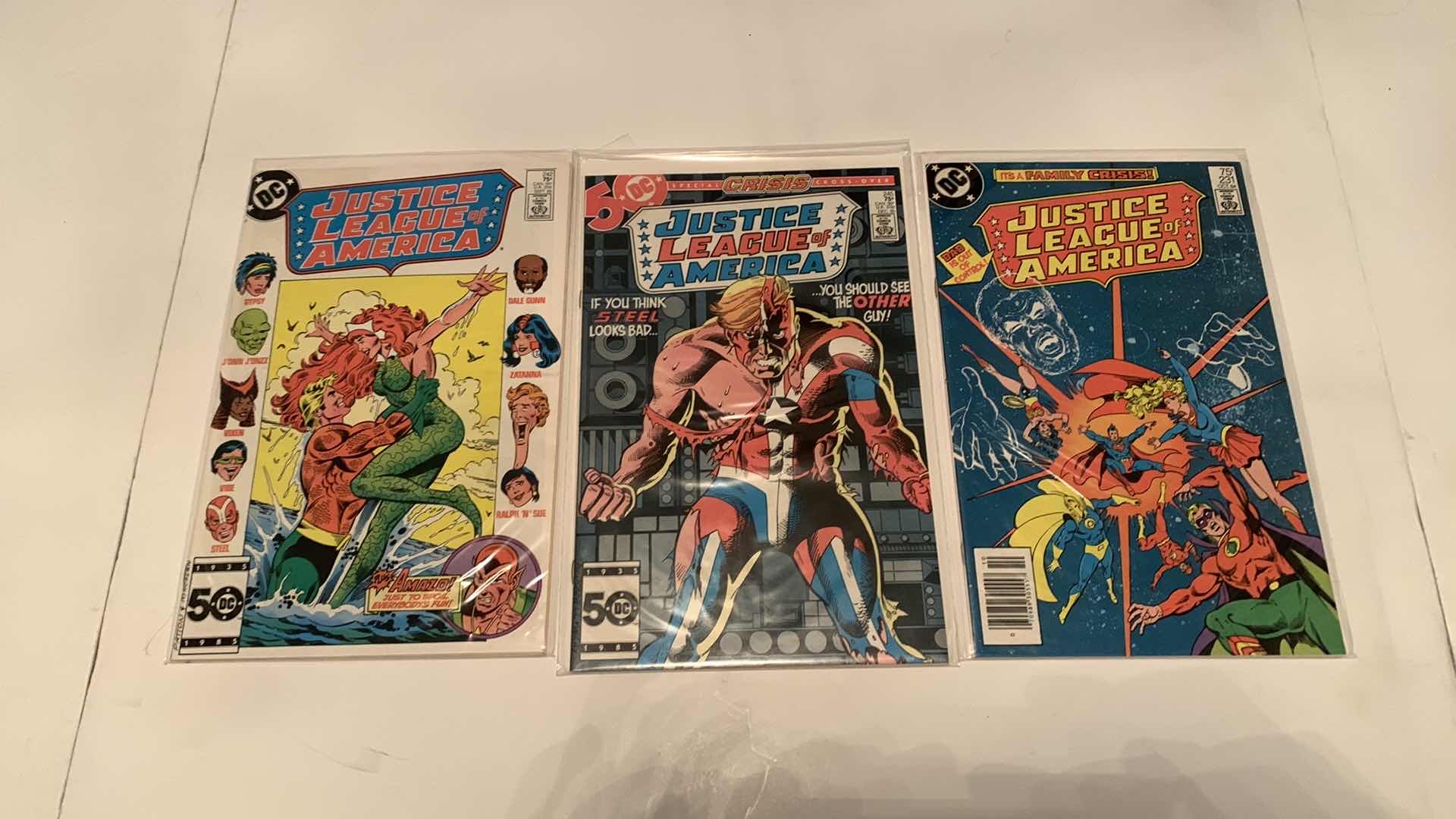 Photo 3 of 9- JUSTICE LEAGUE COMICS